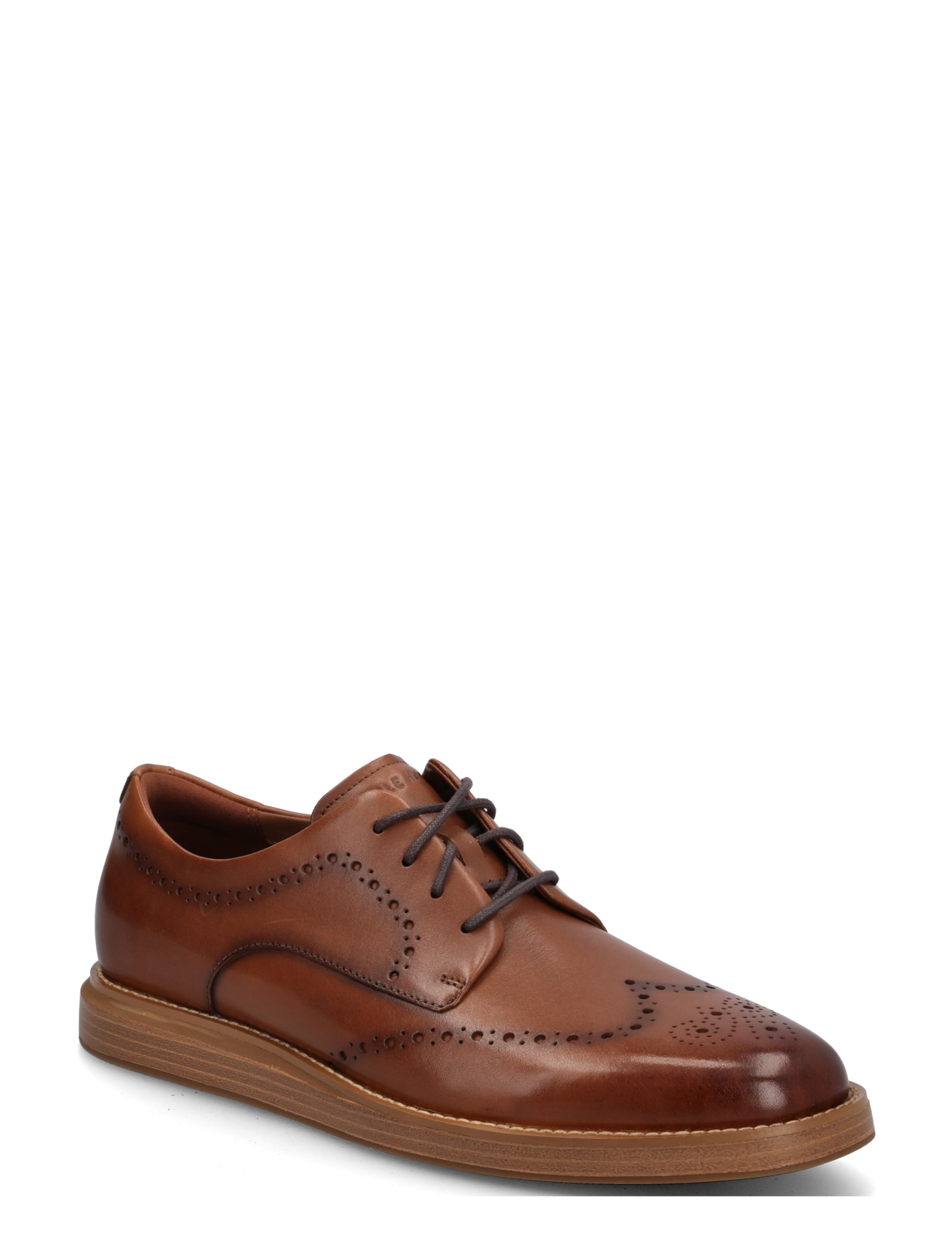 Cole Haan GRAND NEOCLASSIC FLEXCRAFT WINGTIP OX - Cole Haan - CH BRITISH TAN / ITALIAN DARK NATURAL / brown