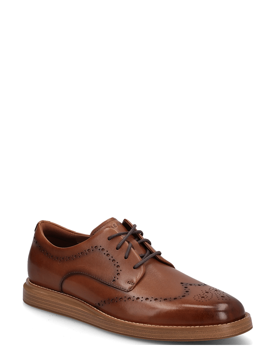 Cole Haan - GRAND NEOCLASSIC FLEXCRAFT WINGTIP OX - brogues - ch british tan / italian dark natural - 0