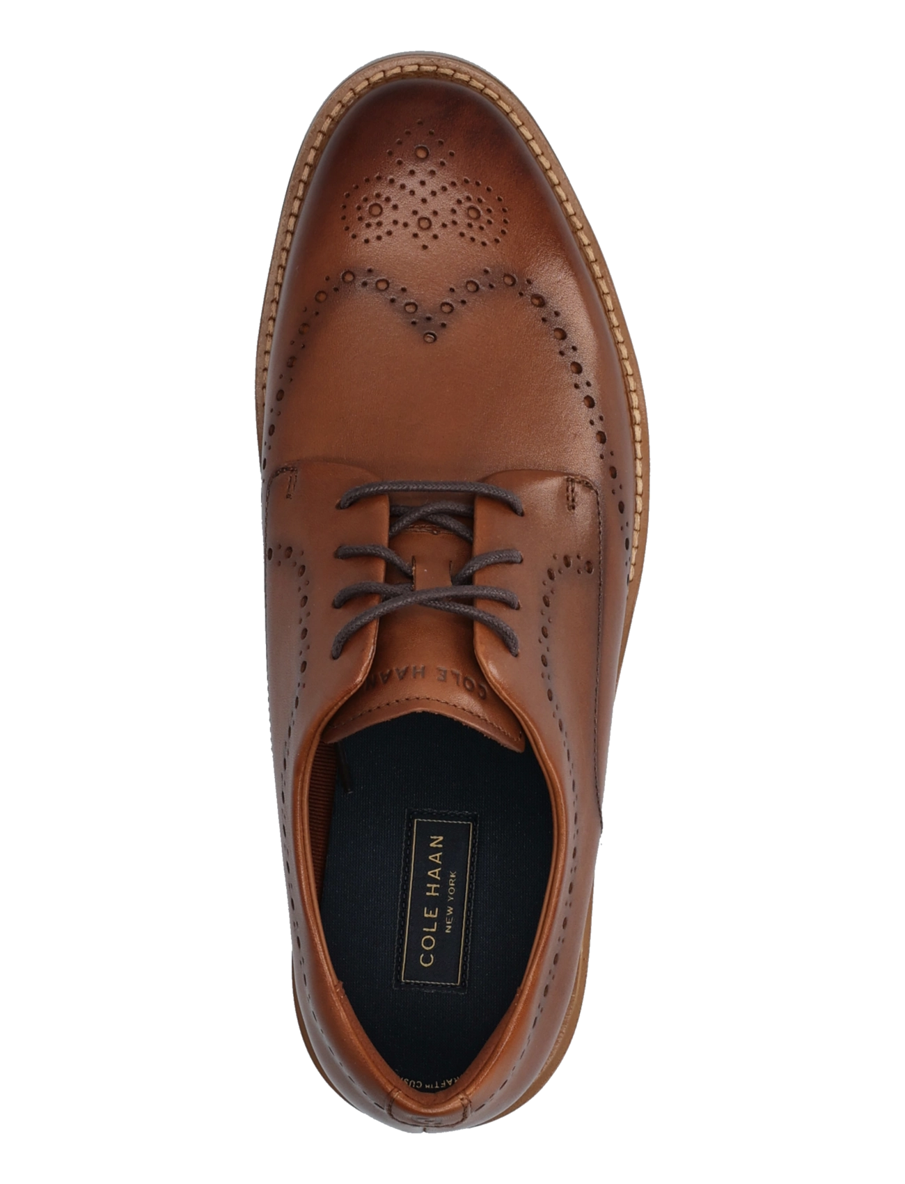 Cole Haan - GRAND NEOCLASSIC FLEXCRAFT WINGTIP OX - brogues - ch british tan / italian dark natural - 3