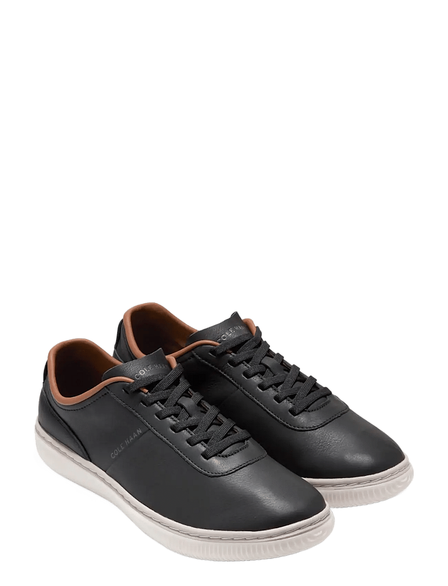Cole Haan - GRANDPRO PACKWELL SNEAKERS - lave sneakers - black / ch british tan / ivory - 1