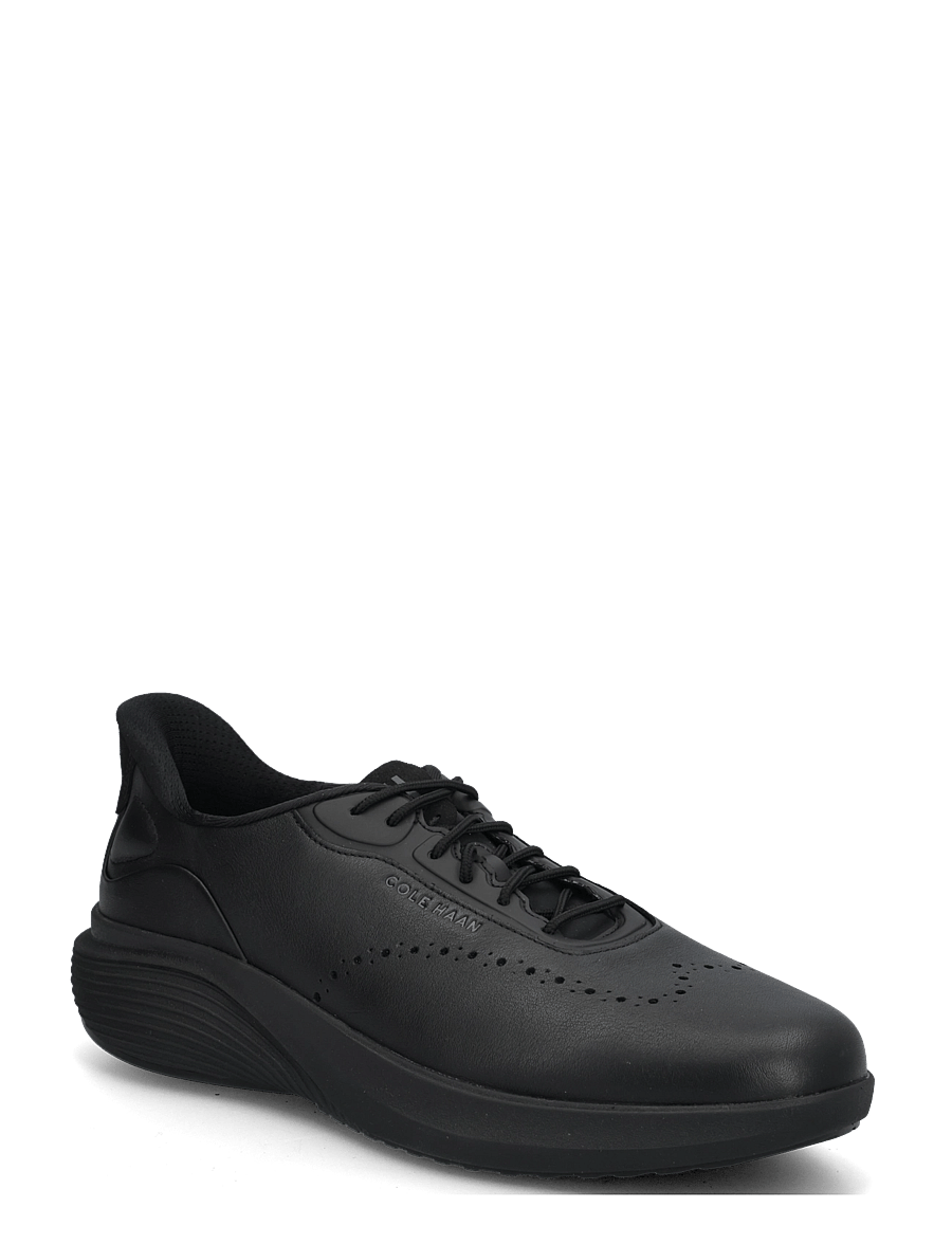 Cole Haan - OG NEOARC QUICK-ON WINGTIP OXFORDS - brogues - black / black - 0