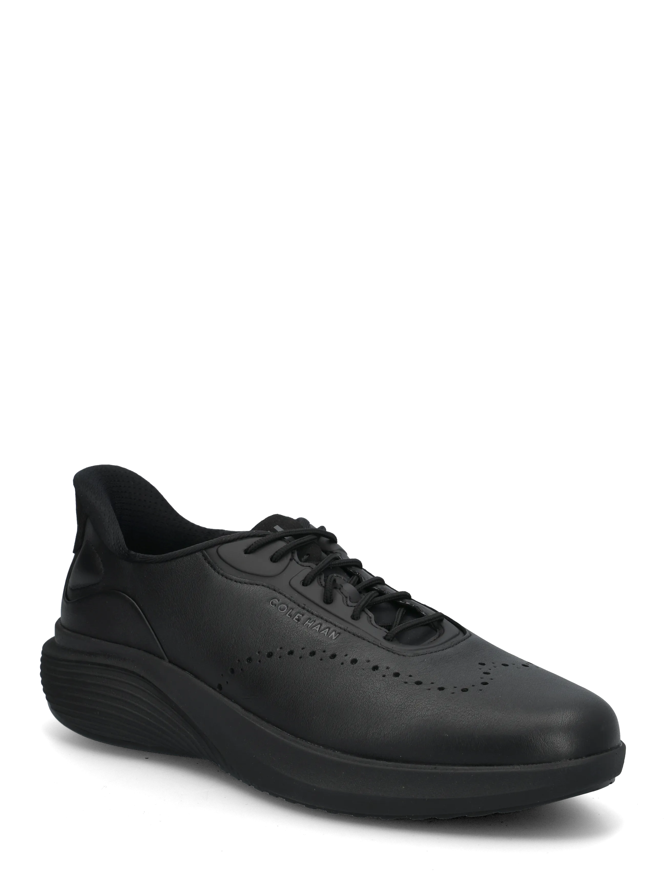Cole Haan OG NEOARC QUICK-ON WINGTIP OXFORDS - Preppy - BLACK / BLACK / black