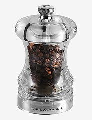 Cole & Mason - Precision Capstan 125 Acrylic Pepper Mill - spice grinders - clear - 0