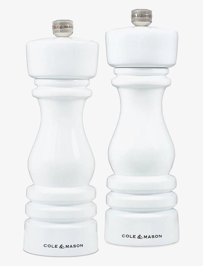 Cole & Mason - Salt and pepper mill set London cole&mason - nach preis einkaufen - white - 0