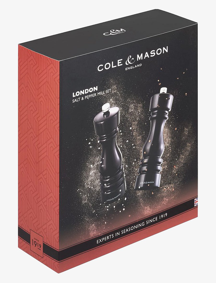 Cole & Mason - Salt and pepper mill set London cole&mason - nach preis einkaufen - black - 2