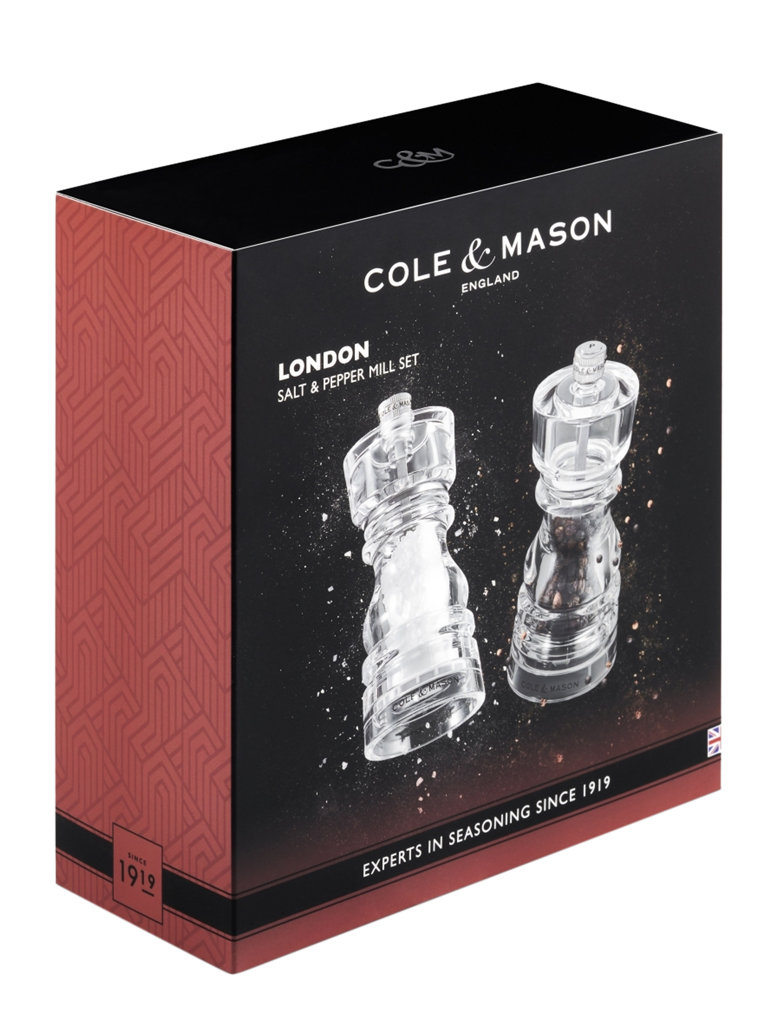 Cole & Mason - Kvarnset London cole&mason™ - salz- & pfefferstreuer - klar - 2