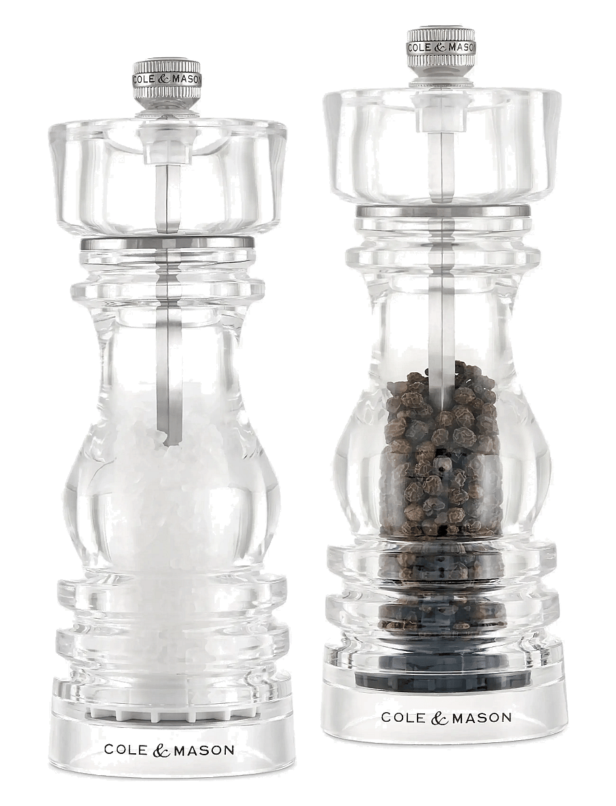 Cole & Mason - Kvarnset London cole&mason™ - salz- & pfefferstreuer - klar - 0