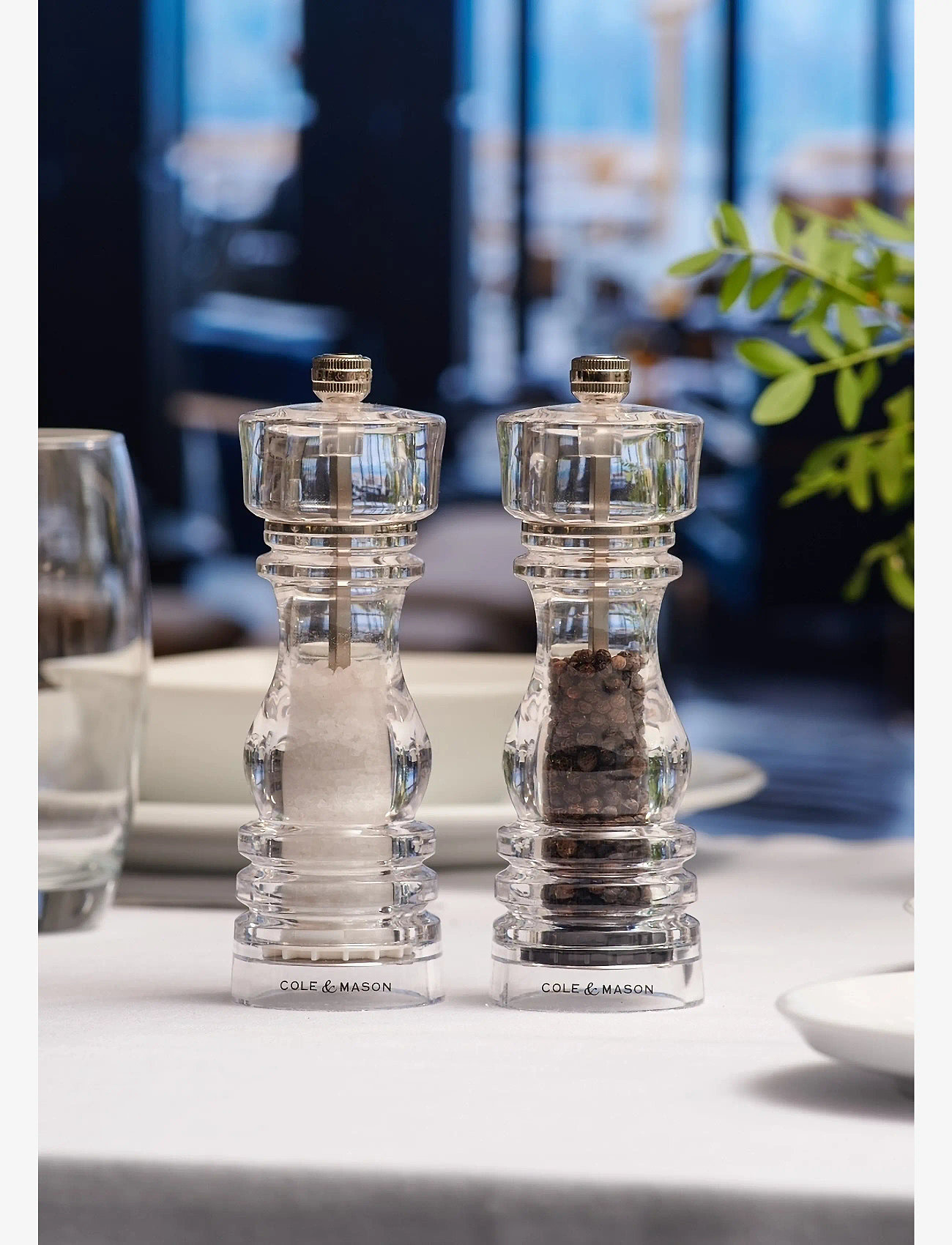 Cole & Mason - Møllesæt London cole&mason™ - salt & peberkværne - klar - 1