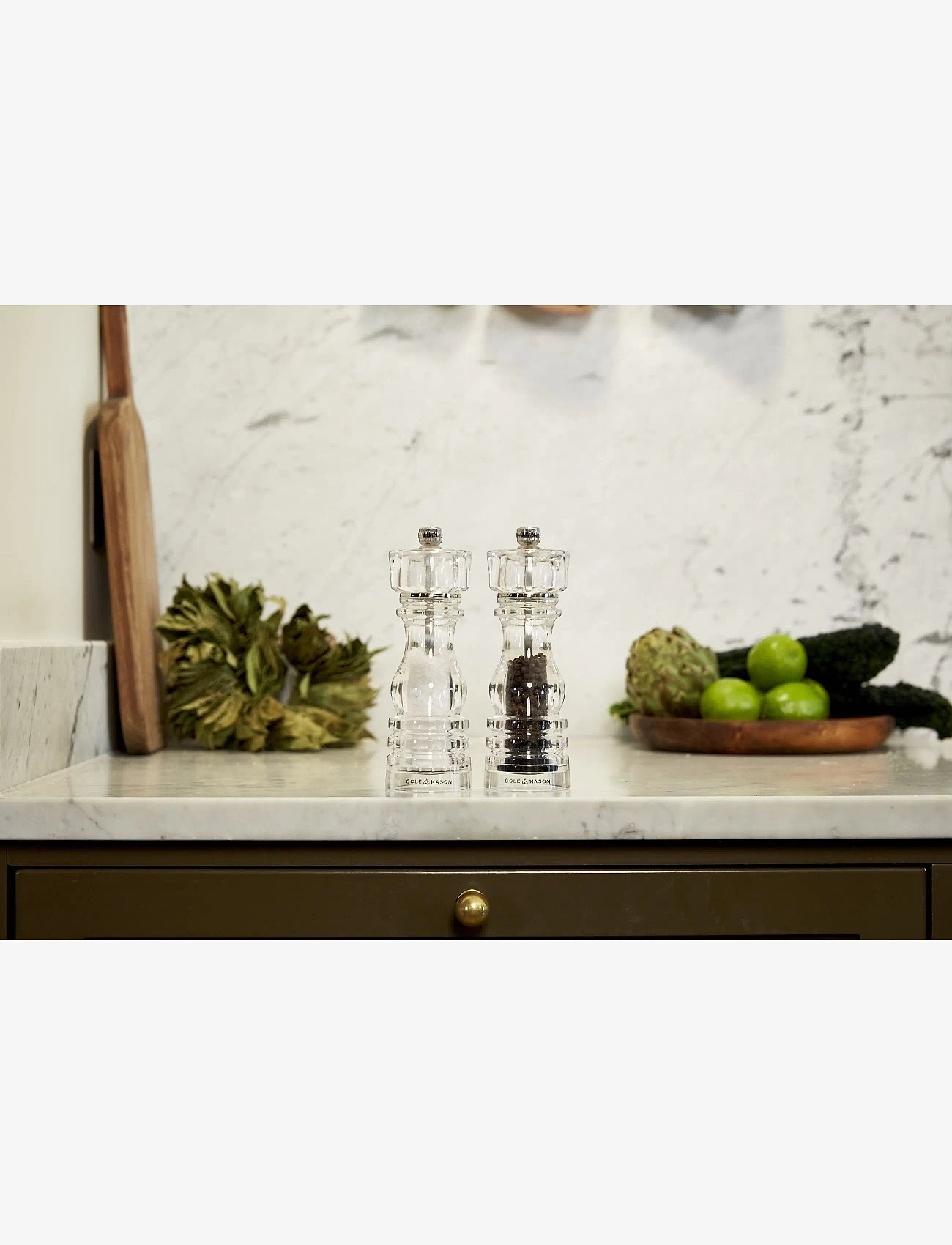 Cole & Mason - Møllesæt London cole&mason™ - salt & peberkværne - klar - 4