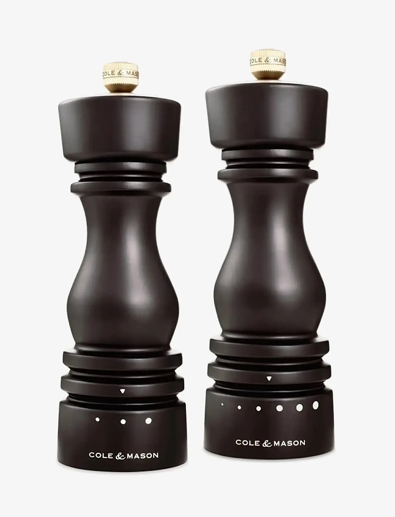 Cole & Mason - London Grind Select GS - salt & pepper grinders - chocolate - 0