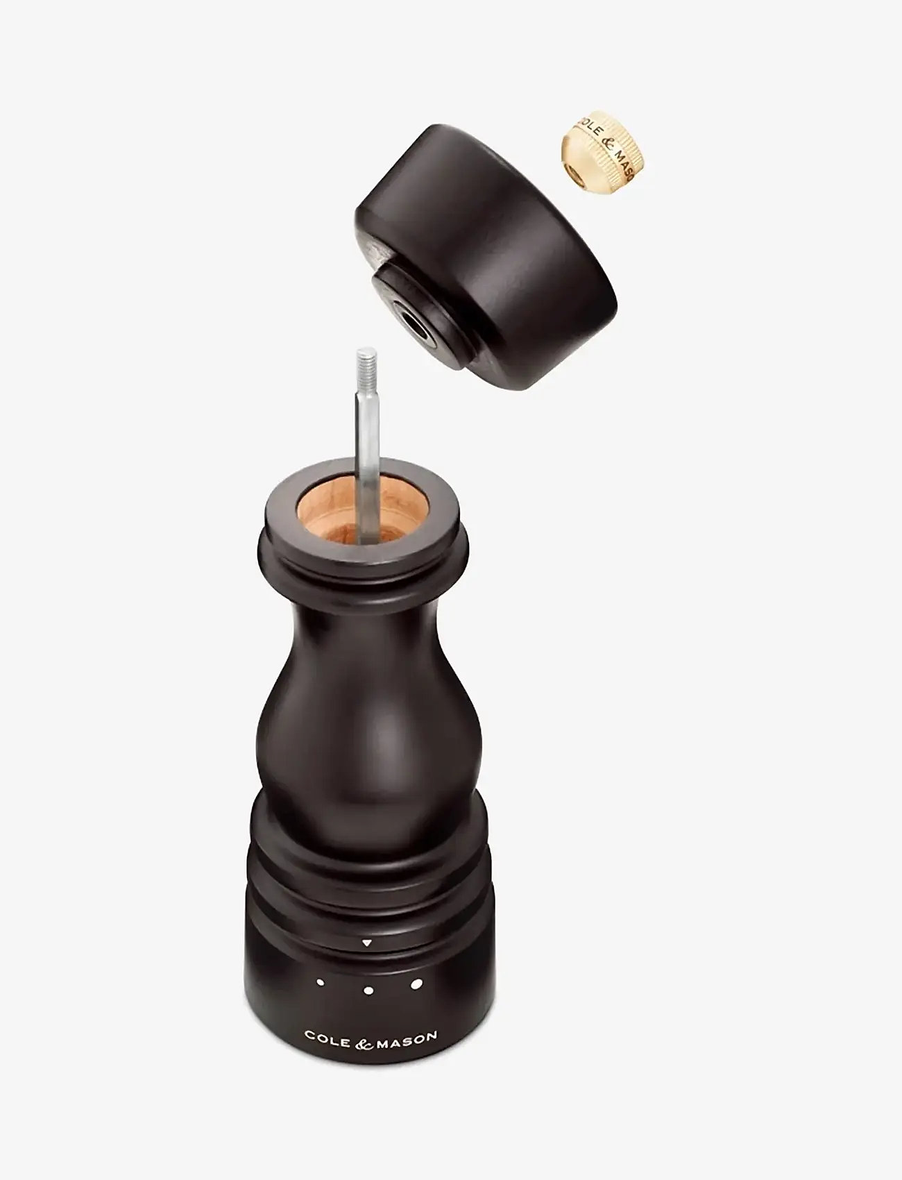 Cole & Mason - London Grind Select GS - salt & pepper grinders - chocolate - 3