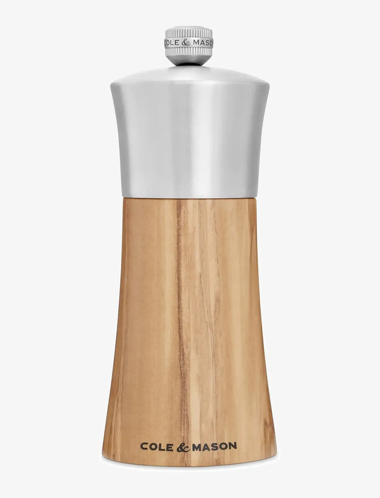 Cole & Mason - Saltmill Bromley cole&mason™ - salz- & pfefferstreuer - olive - silver - 0