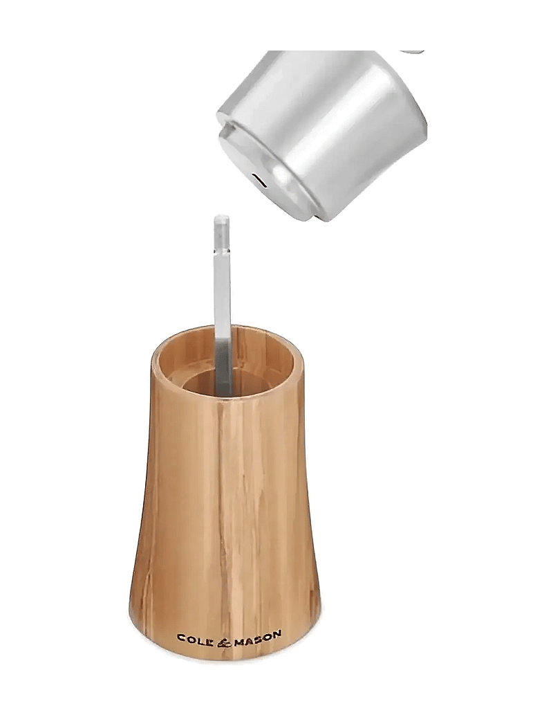 Cole & Mason - Peppermill Bromley cole&mason™ - salz- & pfefferstreuer - olive - silver - 1