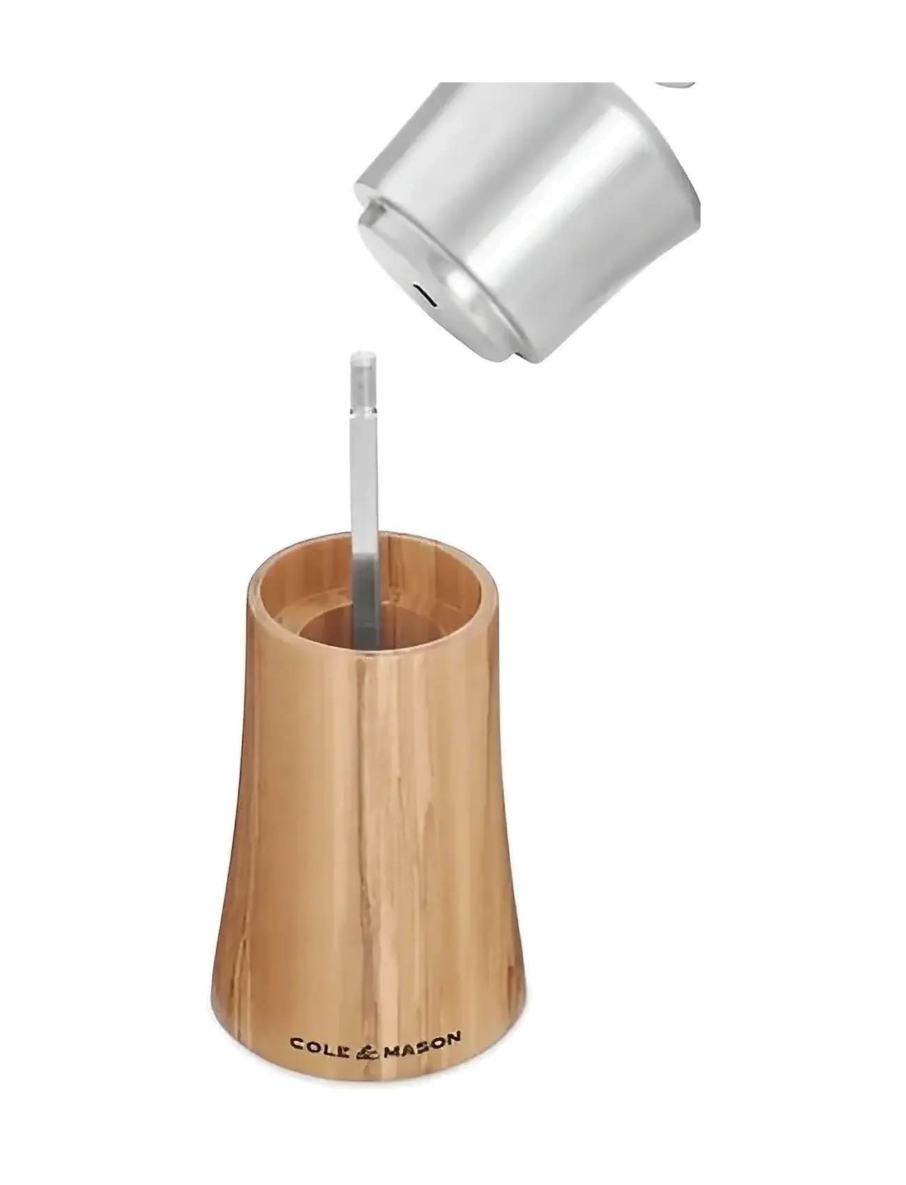 Cole & Mason - Peppermill Bromley cole&mason™ - salt- & peberbøsser - olive - silver - 1