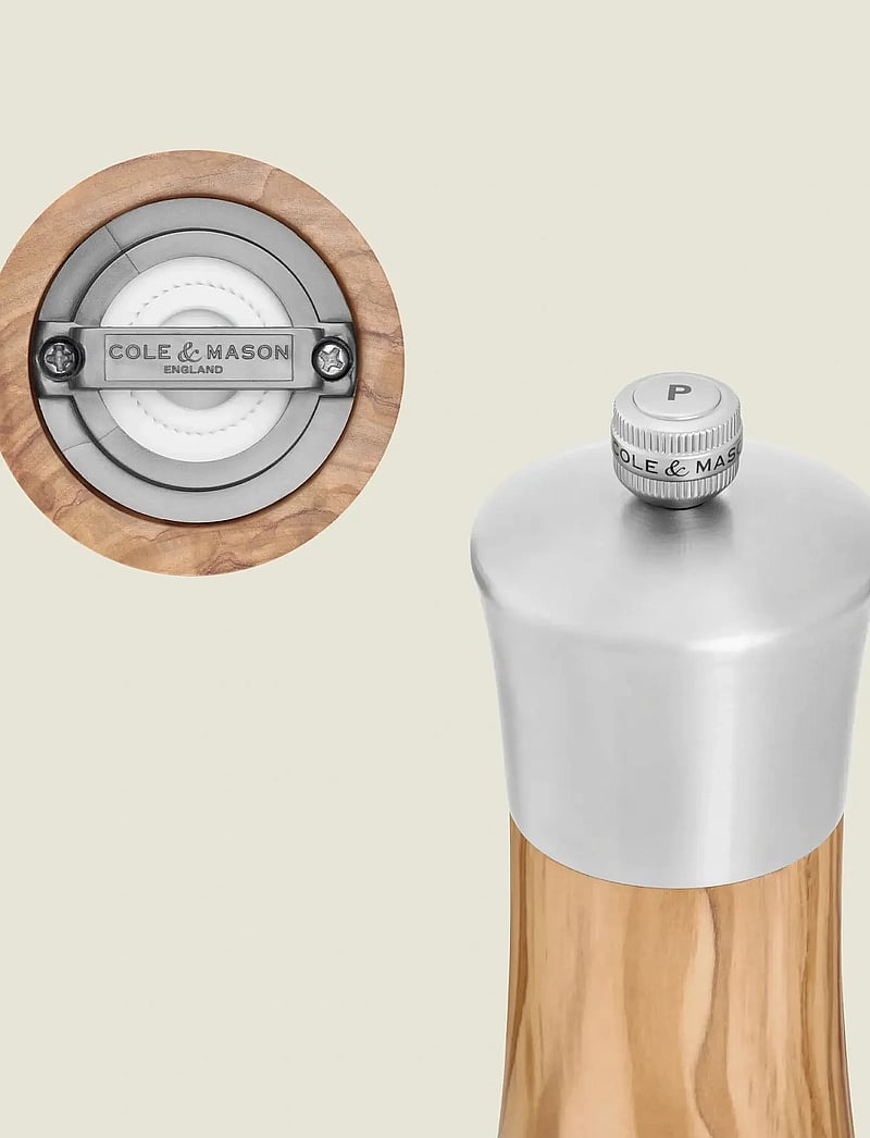 Cole & Mason - Peppermill Bromley cole&mason™ - salz- & pfefferstreuer - olive - silver - 3