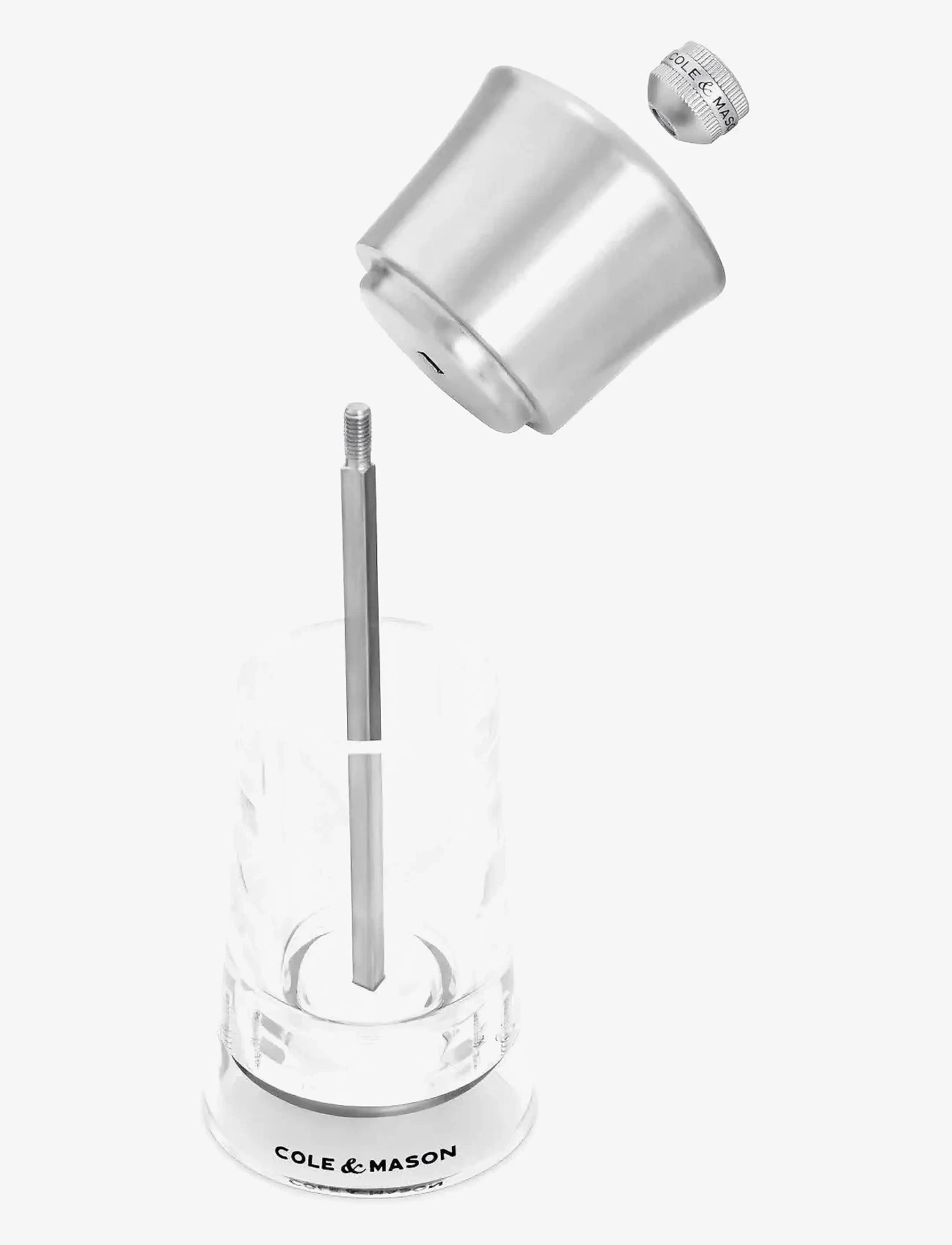 Cole & Mason - Peppermill Bromley cole&mason™ - nach preis einkaufen - clear - silver - 1