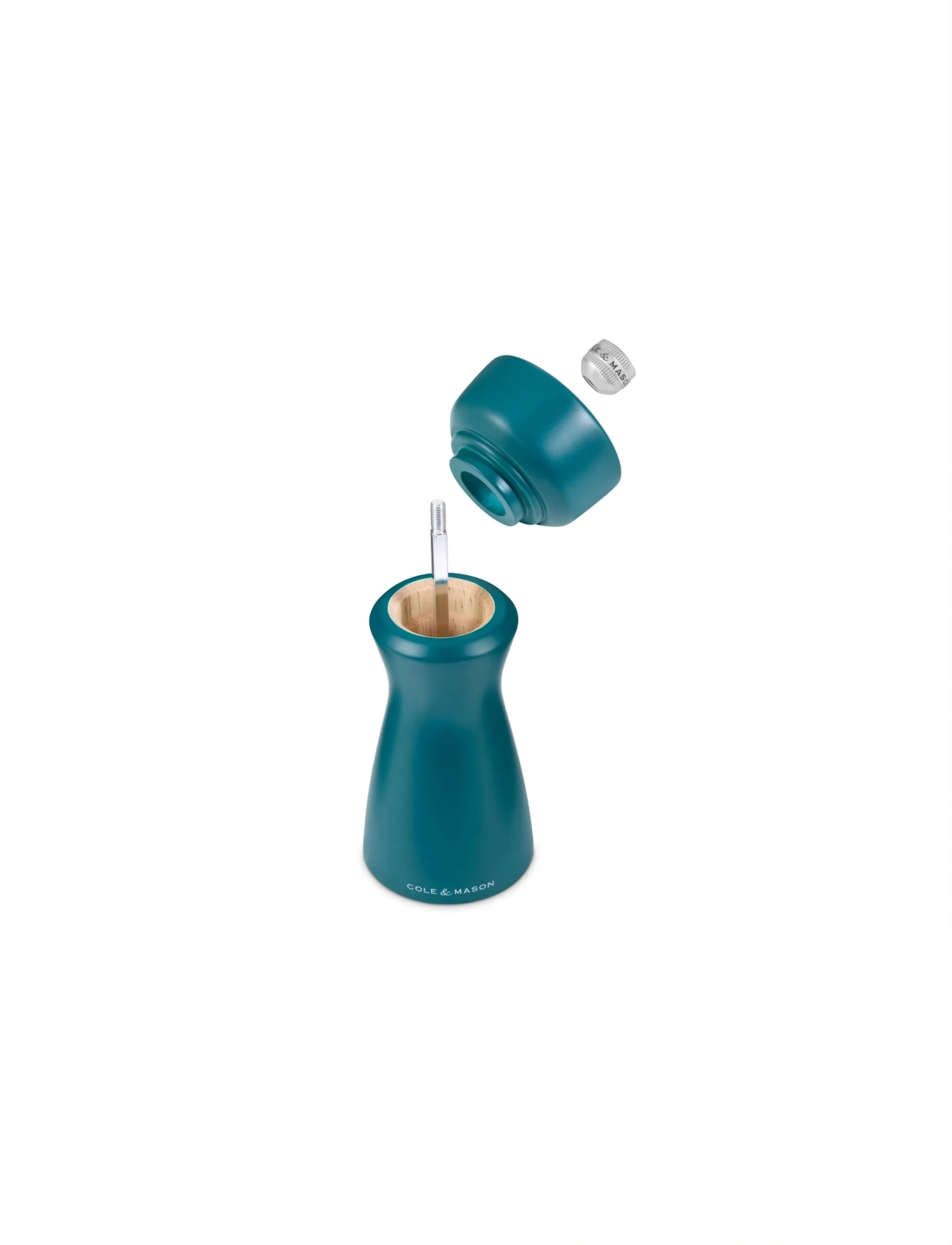 Cole & Mason Salt-/Peberkværn Kenton Cole&Mason , Ø6X15 cm, Grinders, Blau - Spice Homeware