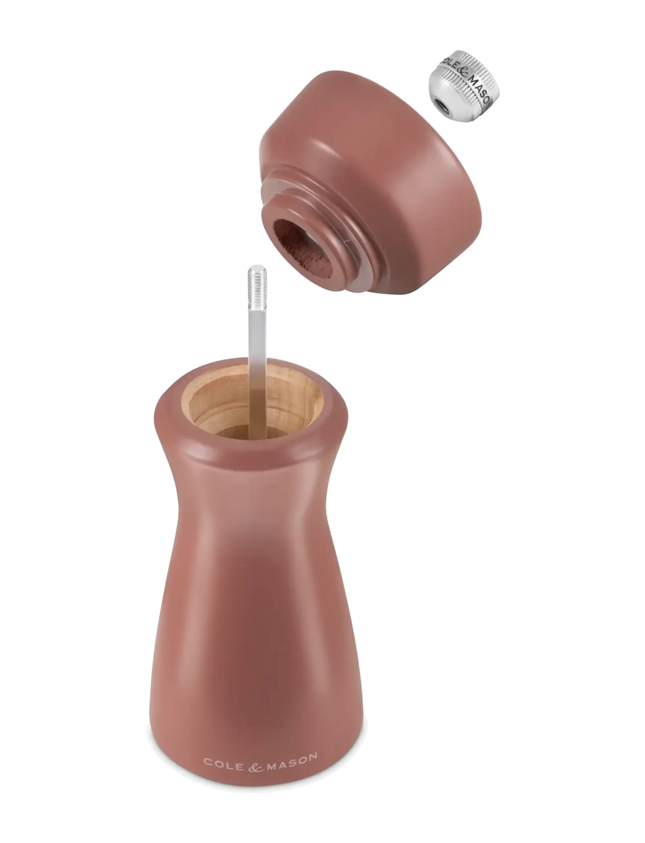 Cole & Mason - Salt/Pepper Mill Kenton Cinnamon 15 cm COLE&MASON® - salt & peberkværne - rÖdbrun - 3