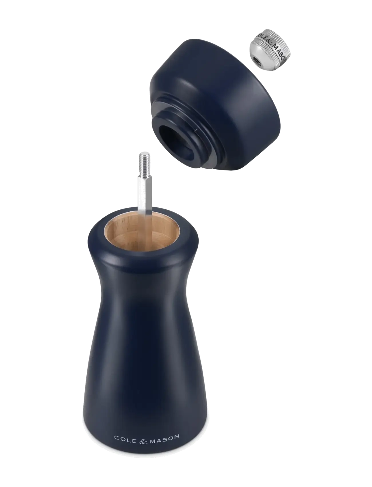 Cole & Mason - Salt/Pepper Mill Kenton Persian Blue 15 cm COLE&MASON® - salt- & pepparkvarnar - dark blue - 4