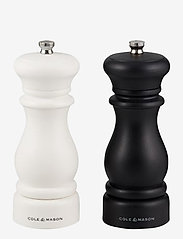 Cole & Mason - Southwold Plastic Capstan GS - Classic - spice grinders - black/white - 0
