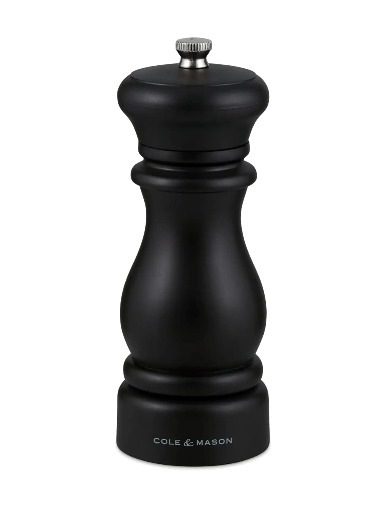 Cole & Mason - Southwold Plastic Capstan GS - Classic - salt & pepper grinders - black/white - 2