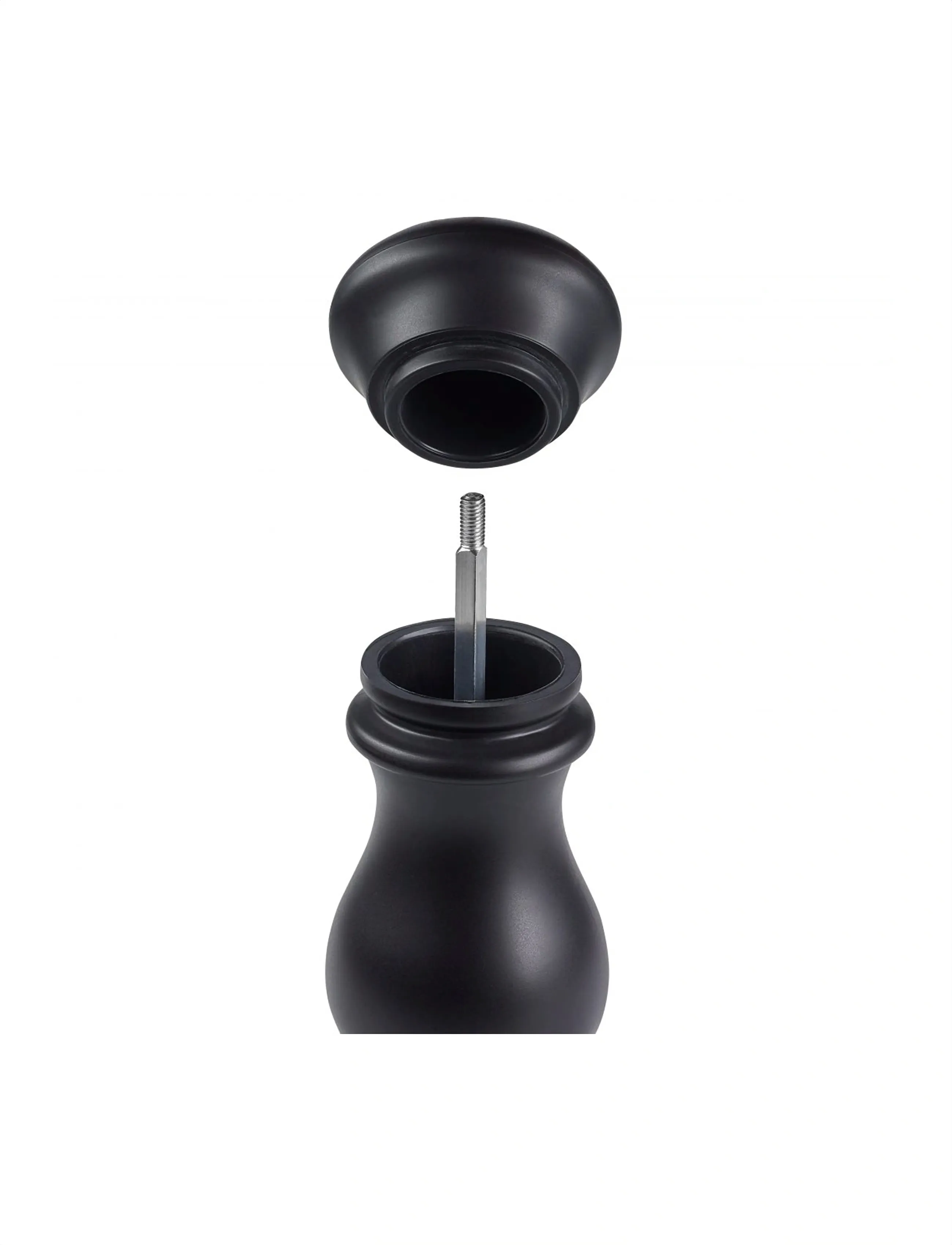 Cole & Mason - Southwold Plastic Capstan GS - Classic - salt & pepper grinders - black/white - 5