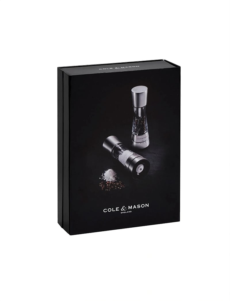 Cole & Mason - Derwent Salt & Pepper Set - salz- & pfefferstreuer - silver, clear - 1