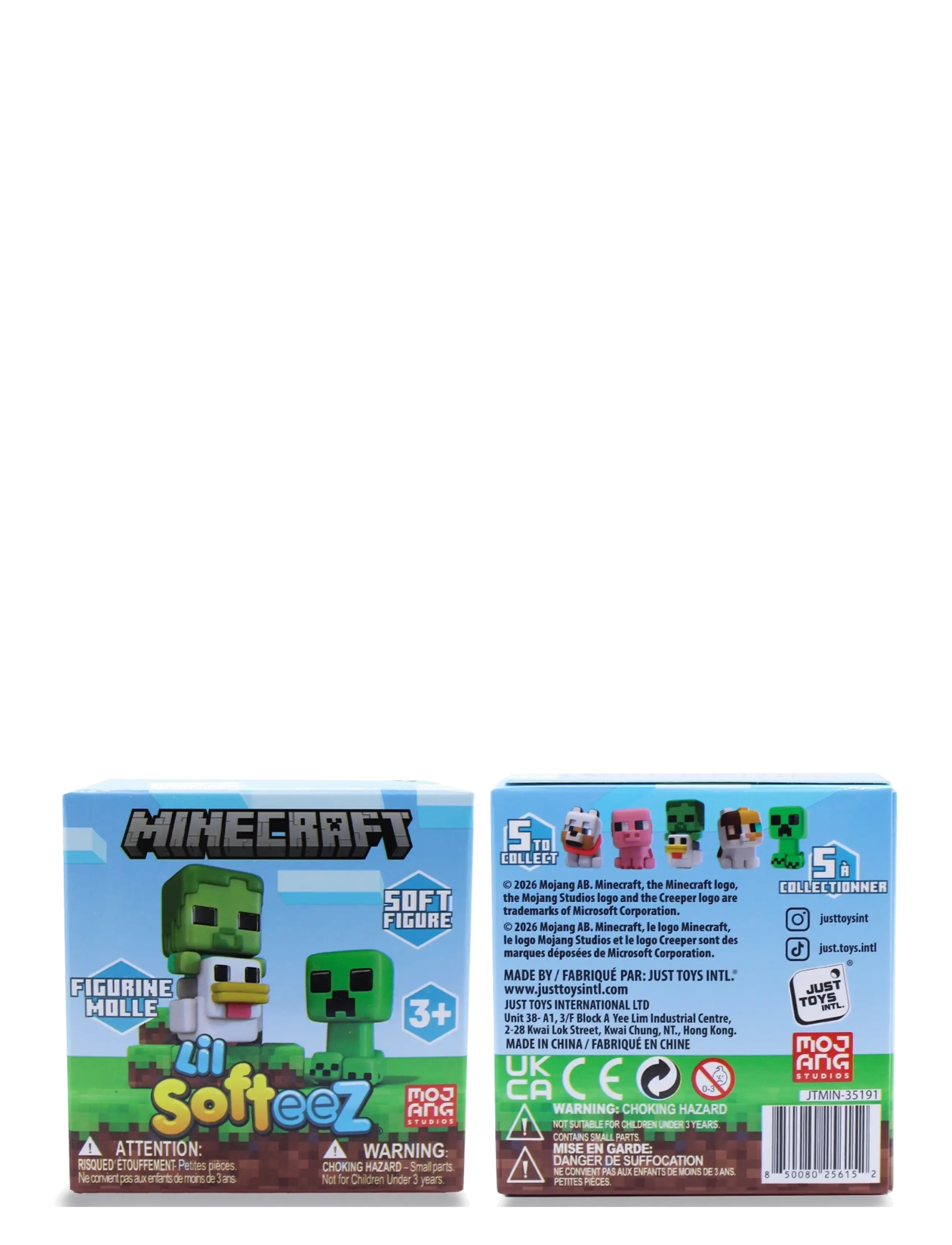 Collectibles - Minecraft Lil Softeez CDU Asst. - film & sagofigurer - multi - 1