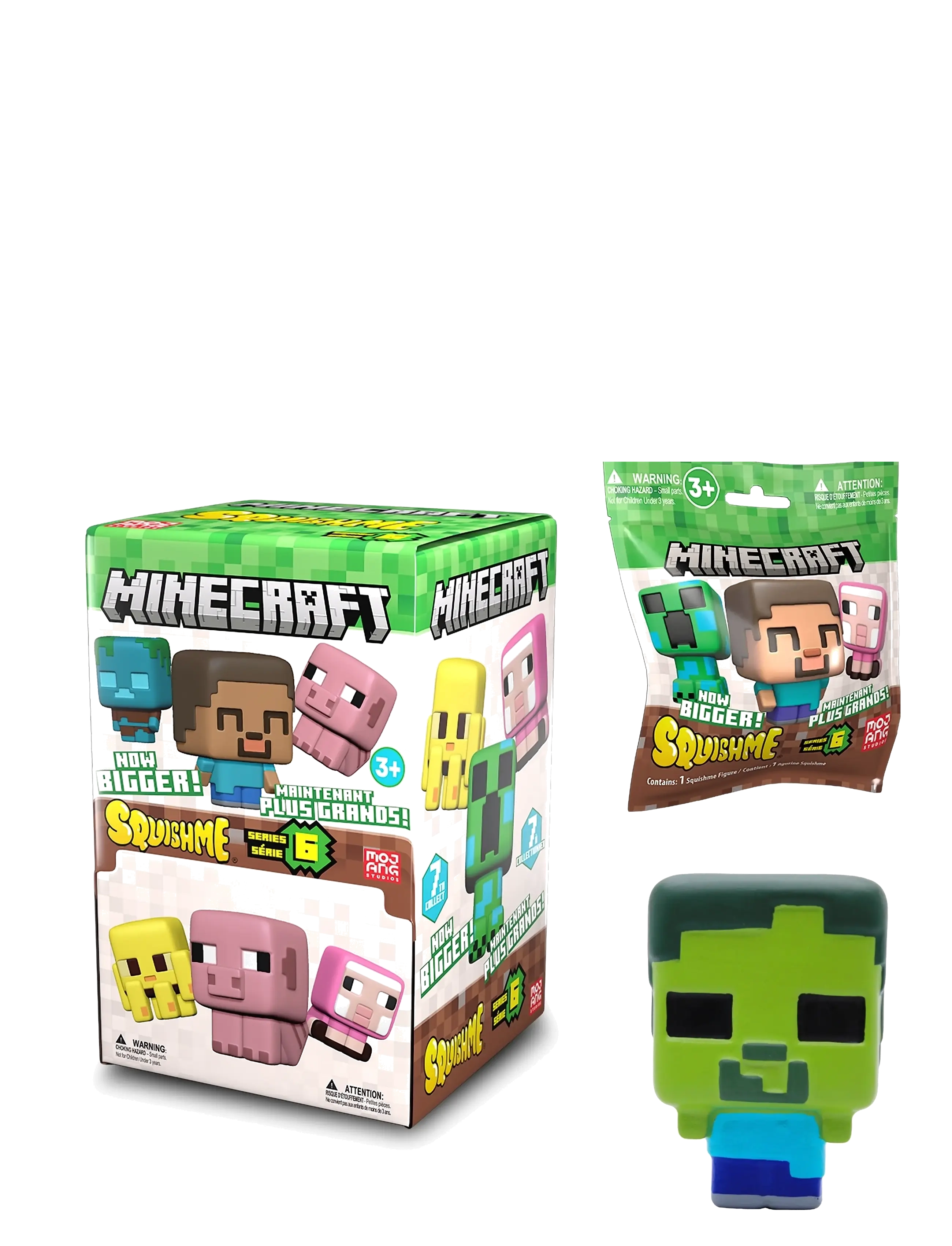 Collectibles Minecraft Squishmes CDU Asst. - Leksakssets & Figurer - MULTI / multi