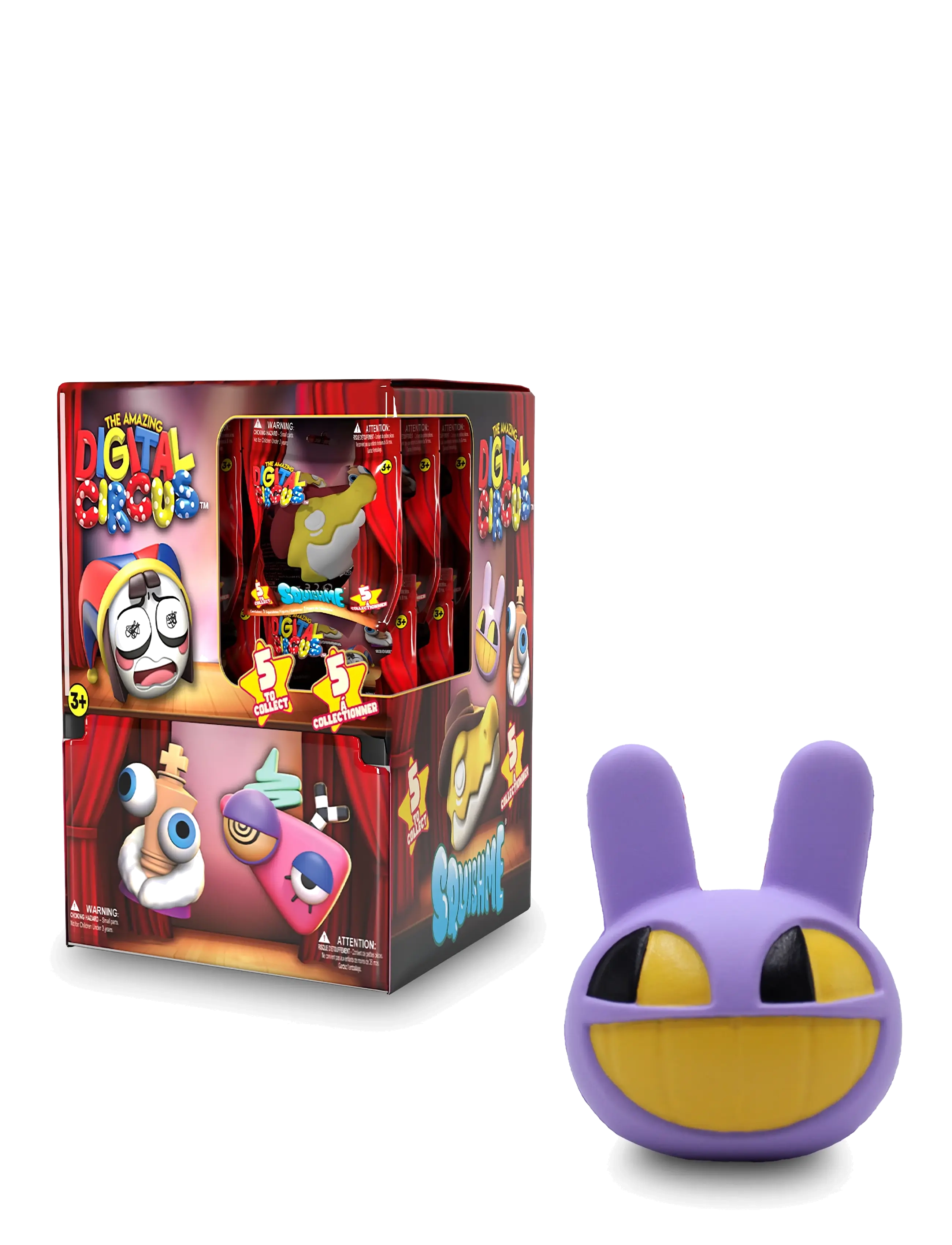 Collectibles - Digital Circus Squishmes CDU Asst. - film & sagofigurer - multi - 1