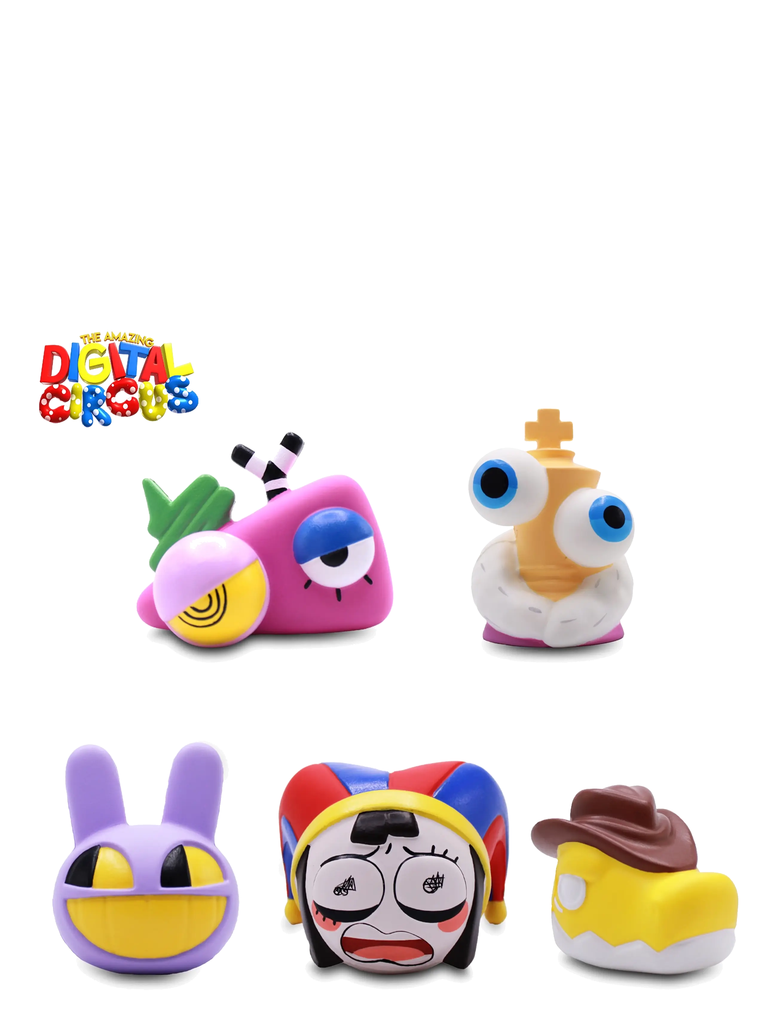 Collectibles - Digital Circus Squishmes CDU Asst. - film & sagofigurer - multi - 0