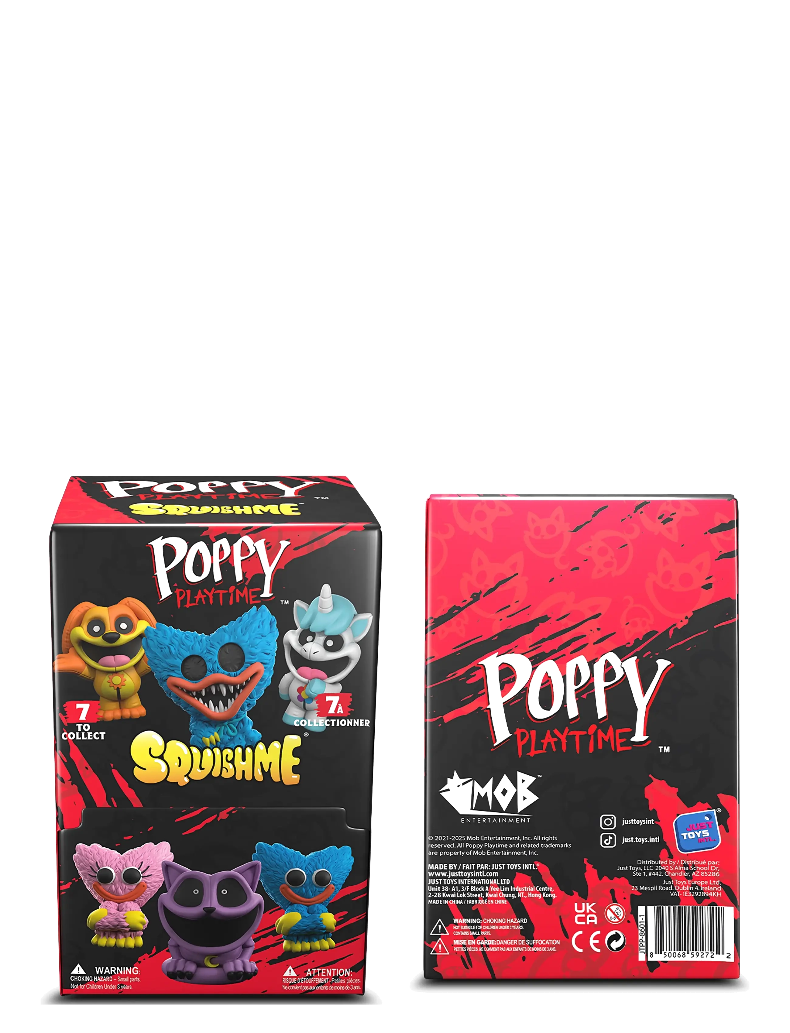Collectibles Poppy Playtime Squishmes Cdu Asst., Børn, Action Figures, Multi/mønstret, Str: ONE SIZE