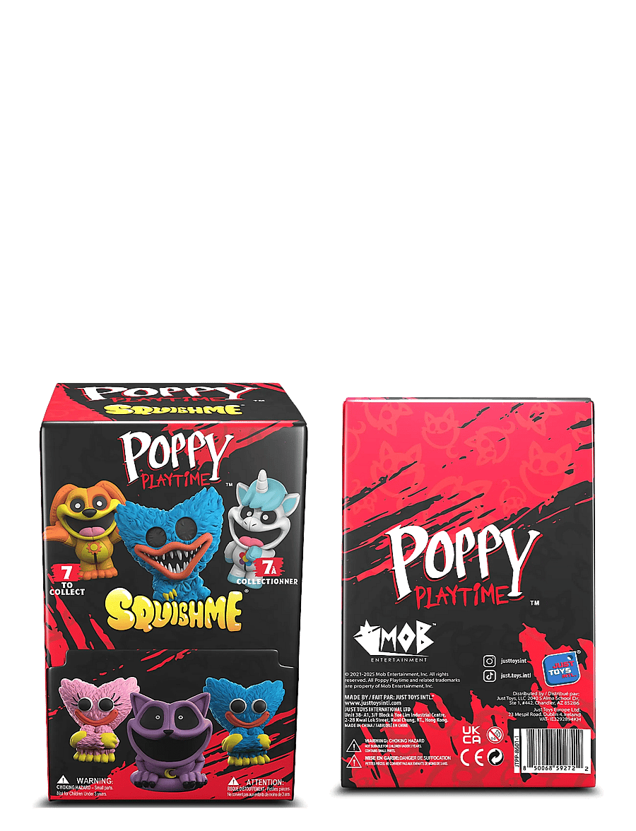 Collectibles - Poppy Playtime Squishmes CDU Asst. - actionfigurer - multi - 1
