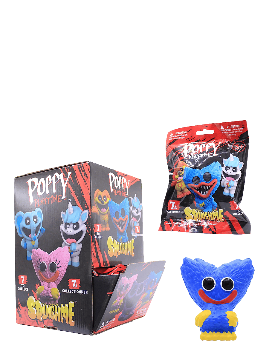 Collectibles - Poppy Playtime Squishmes CDU Asst. - actionfigurer - multi - 4