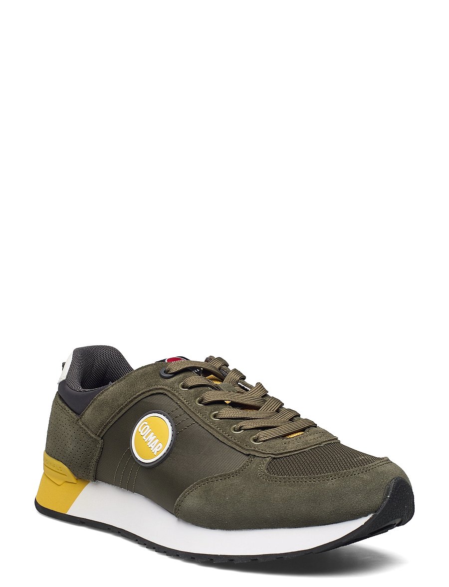 Colmar Shoes - TRAVIS COLORS - military green-ochre-dk gray - 0