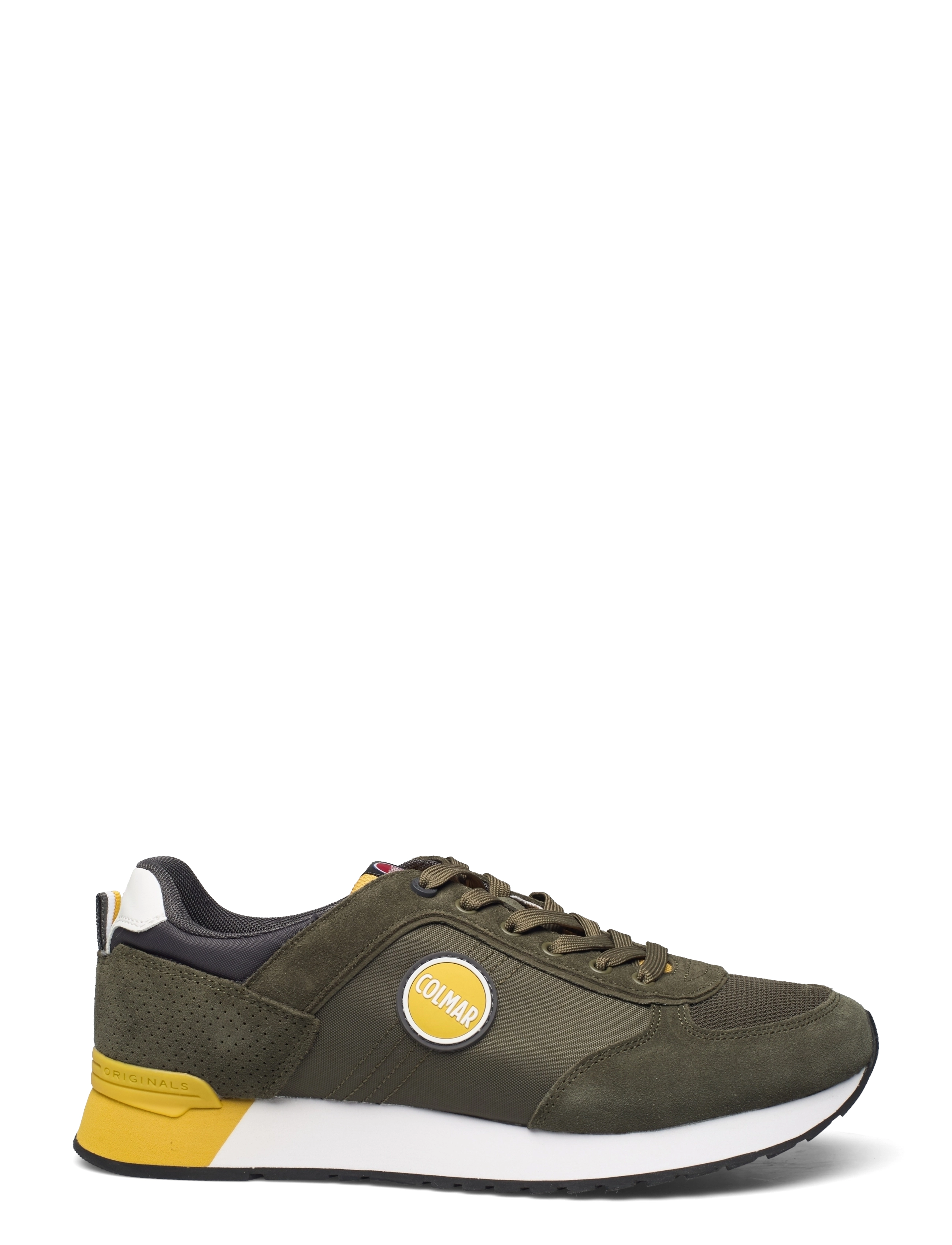 Colmar Shoes - TRAVIS COLORS - military green-ochre-dk gray - 1