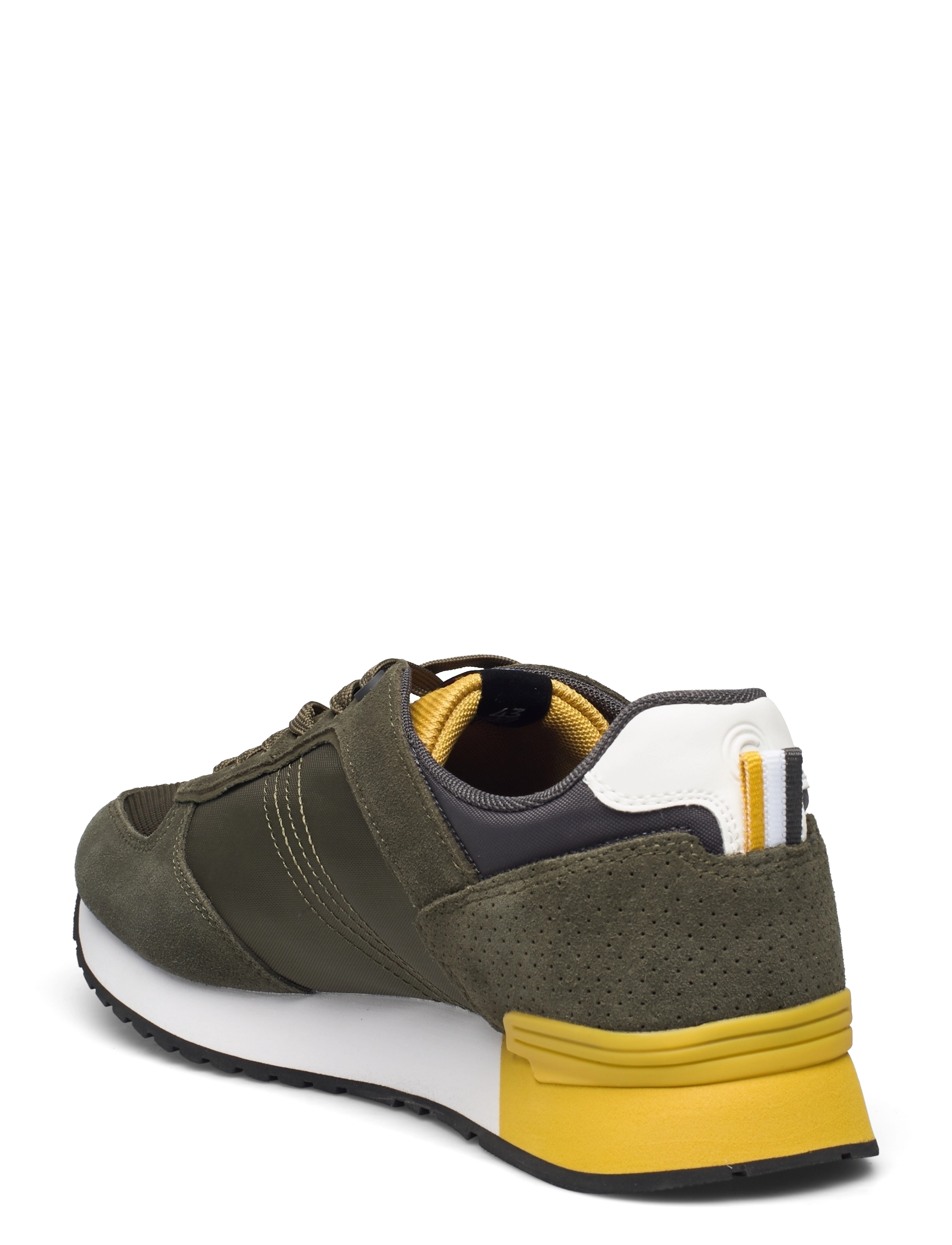 Colmar Shoes - TRAVIS COLORS - military green-ochre-dk gray - 2