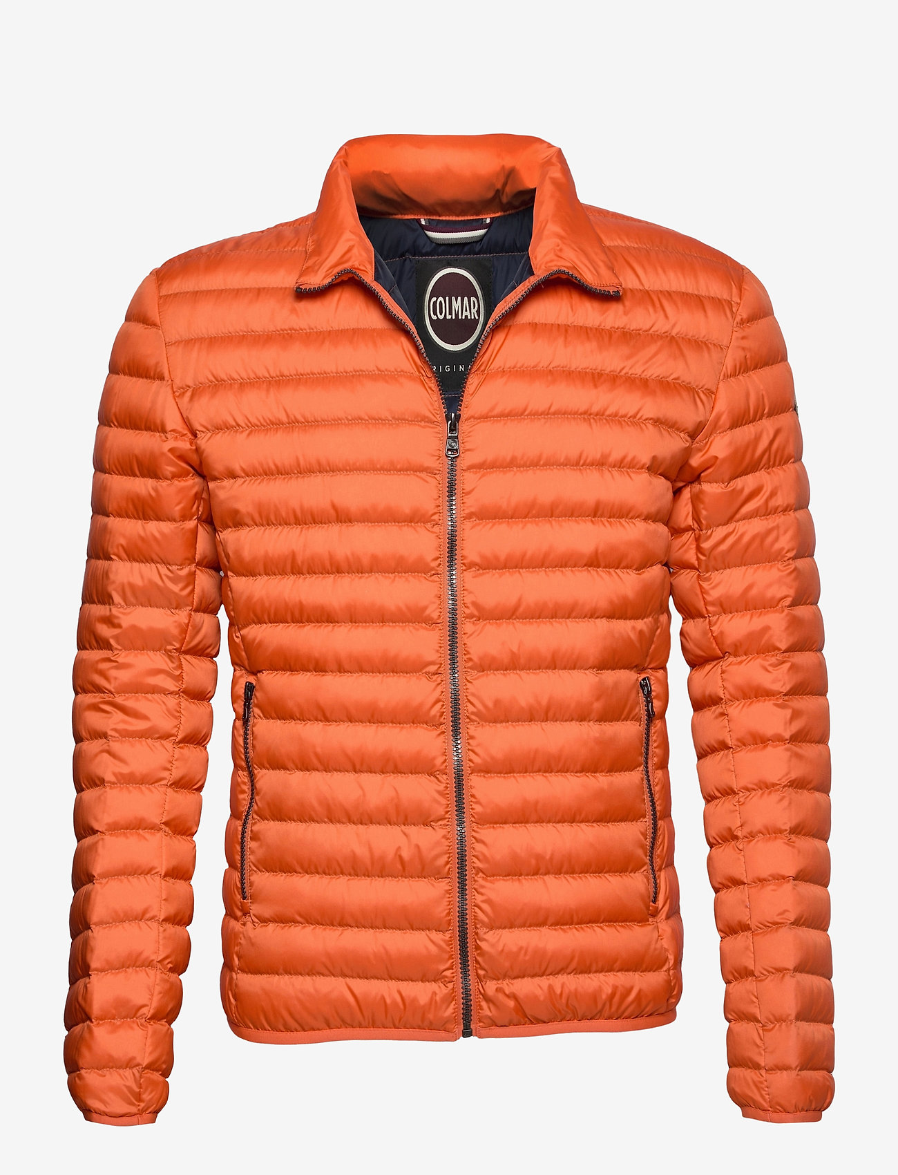 Colmar - Mens light down jacket - orange - 0