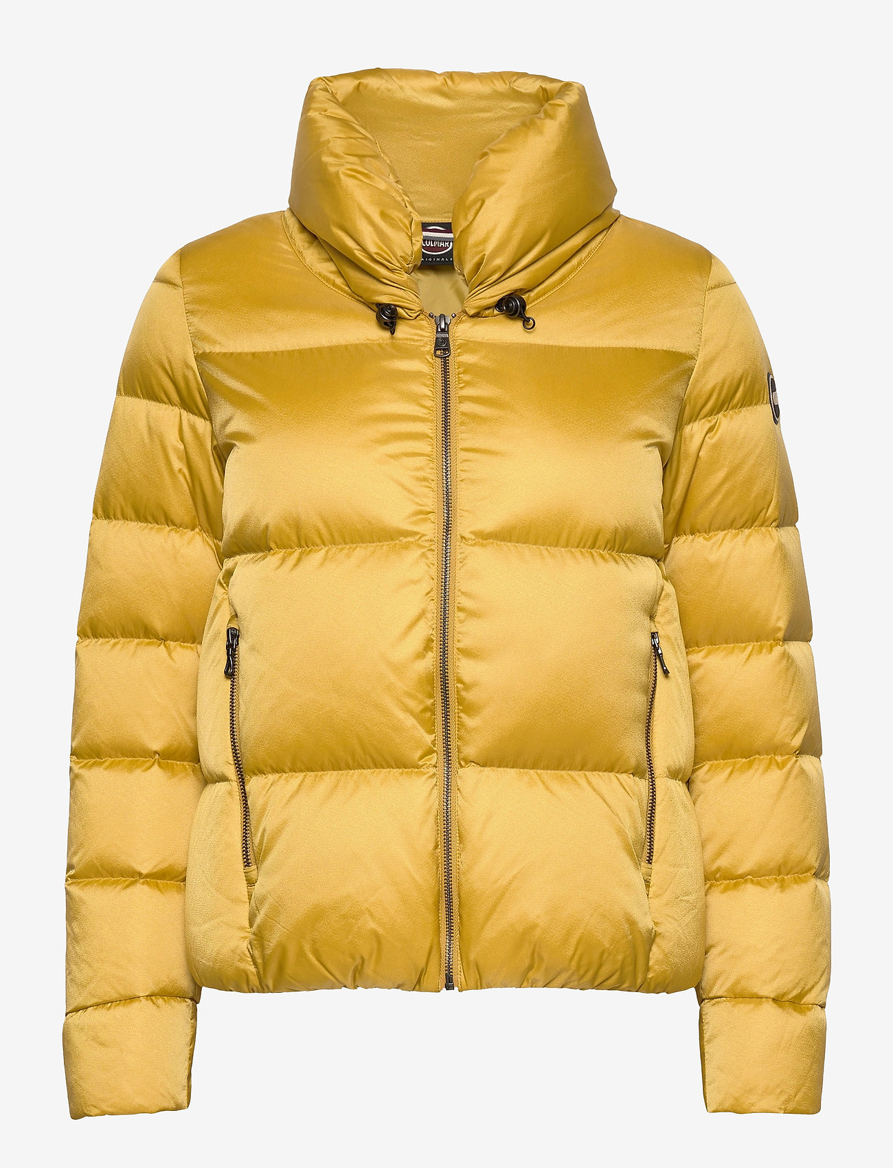 womans down jacket - YELLOW