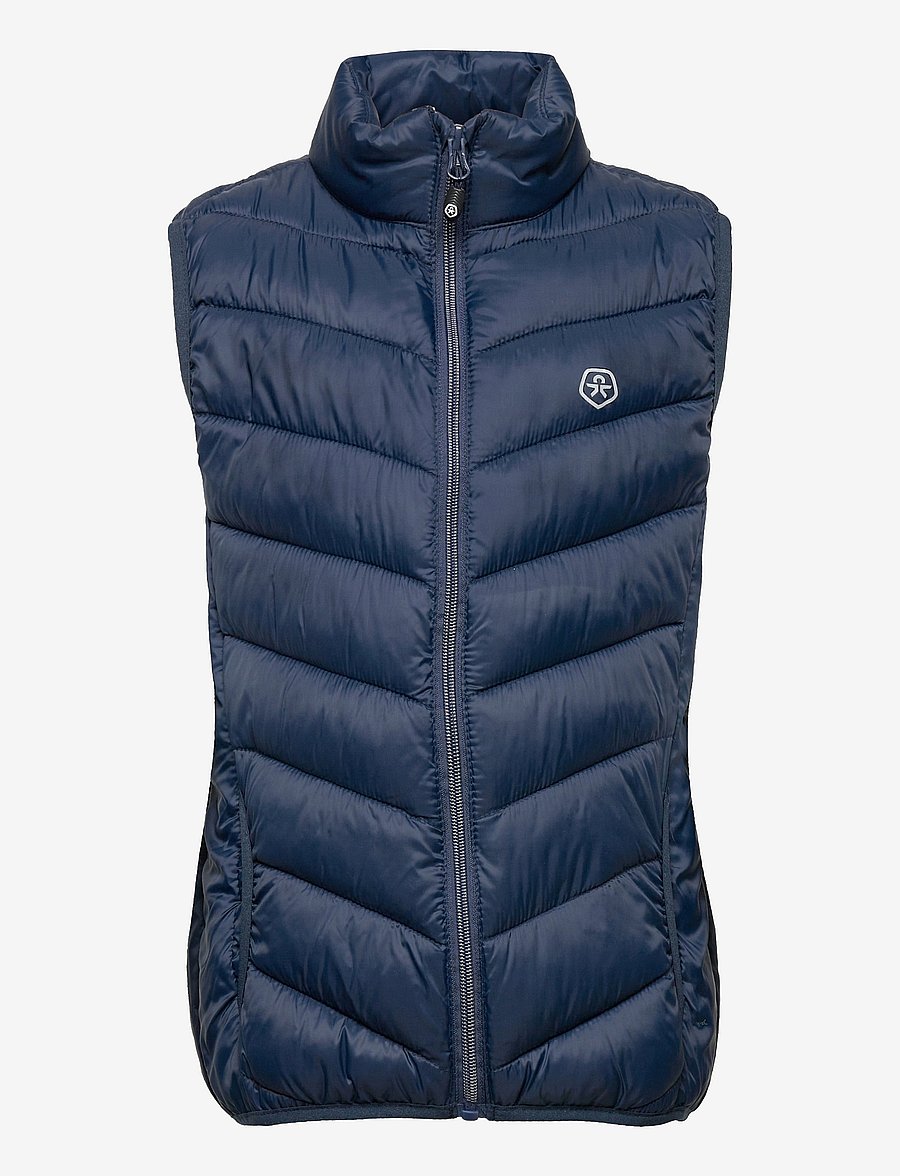 Color Kids - Waistcoat quilted, packable - outdoor - dress blues - 0