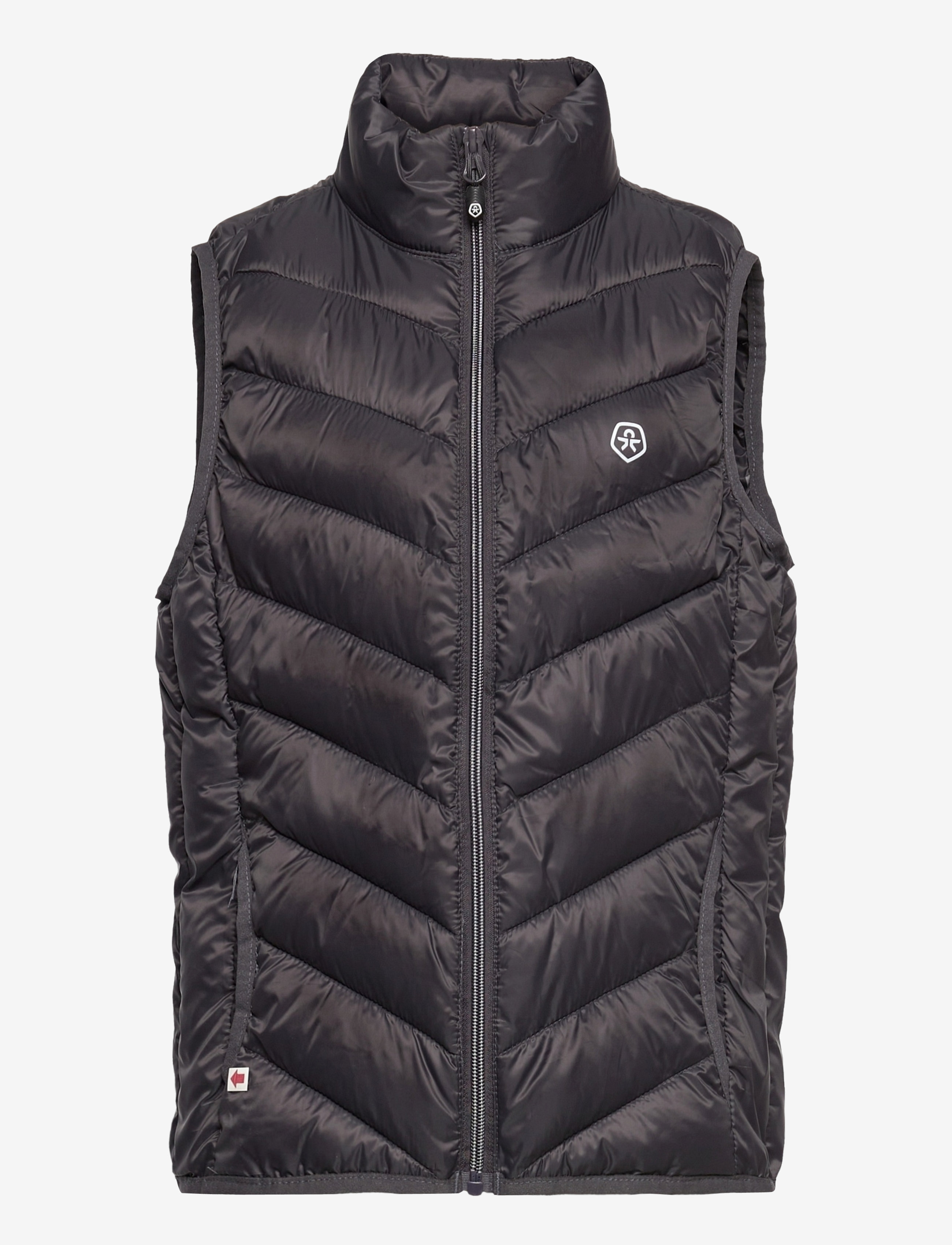 COLOR Kinder Weste Quilted, Packable Schwarz - 122 - Kinder
