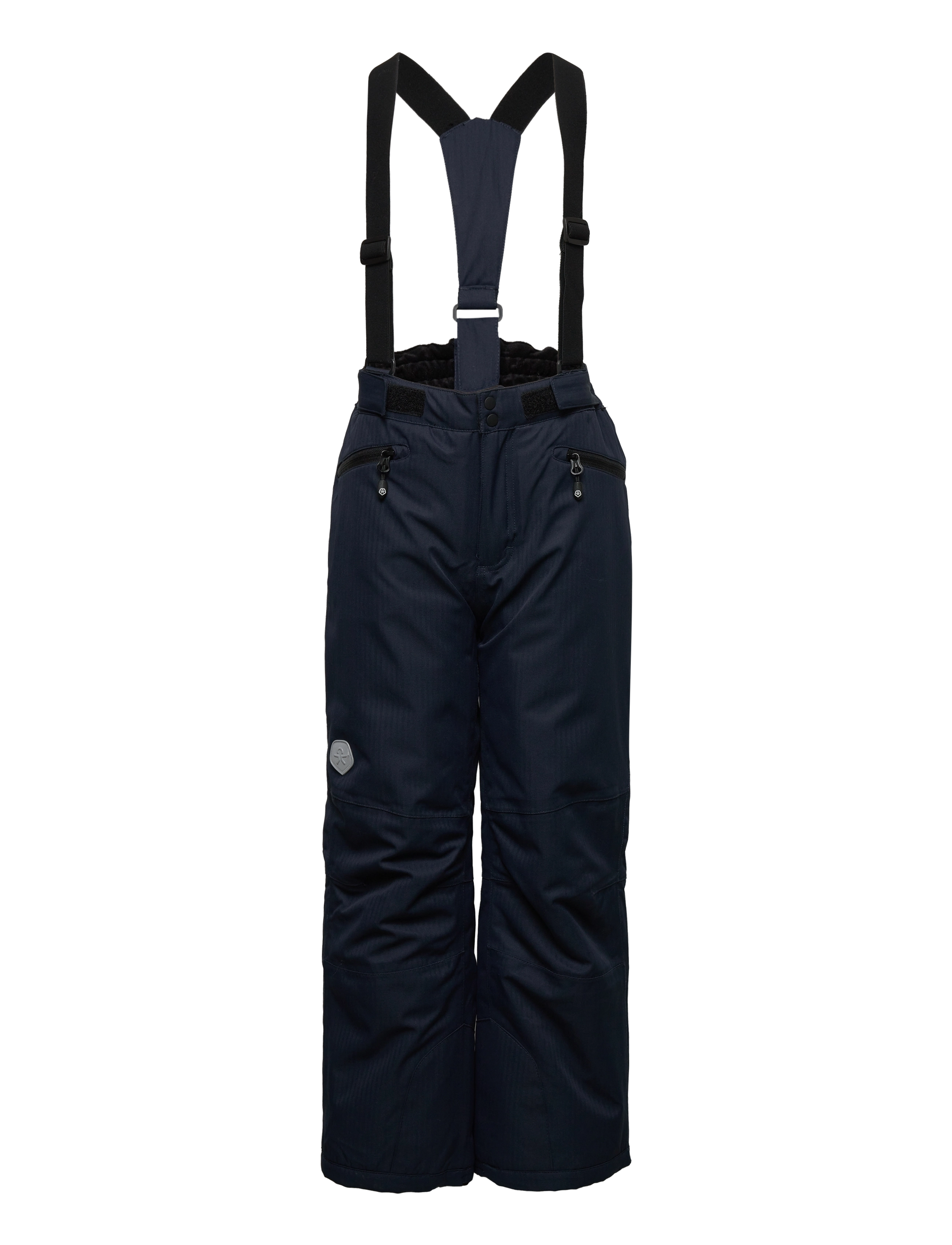 Color Kids Ski Pants W. Pockets, 104, Snow-ski Clothing, Marineblau - Pants, Kinder