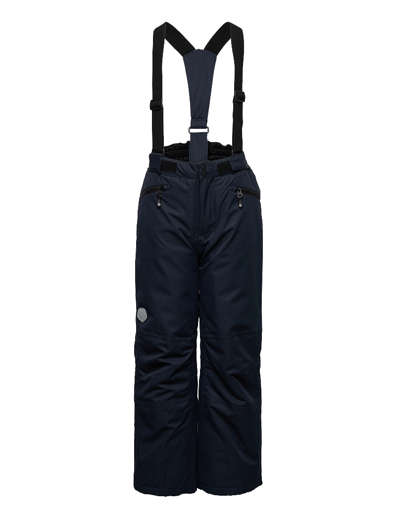 Color Kids - Ski Pants W. Pockets - skidbyxor - total eclipse - 0