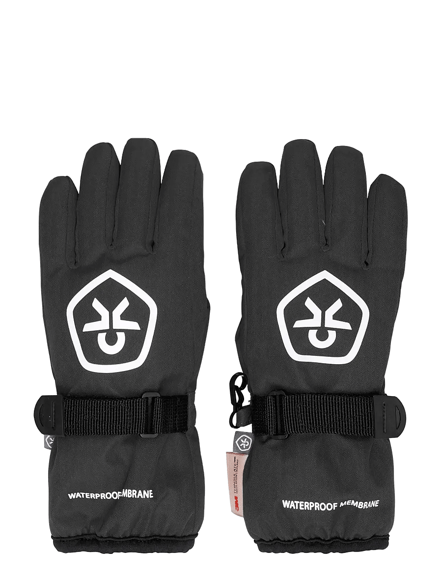 Color Kids - Gloves - Waterproof - votter - black - 0