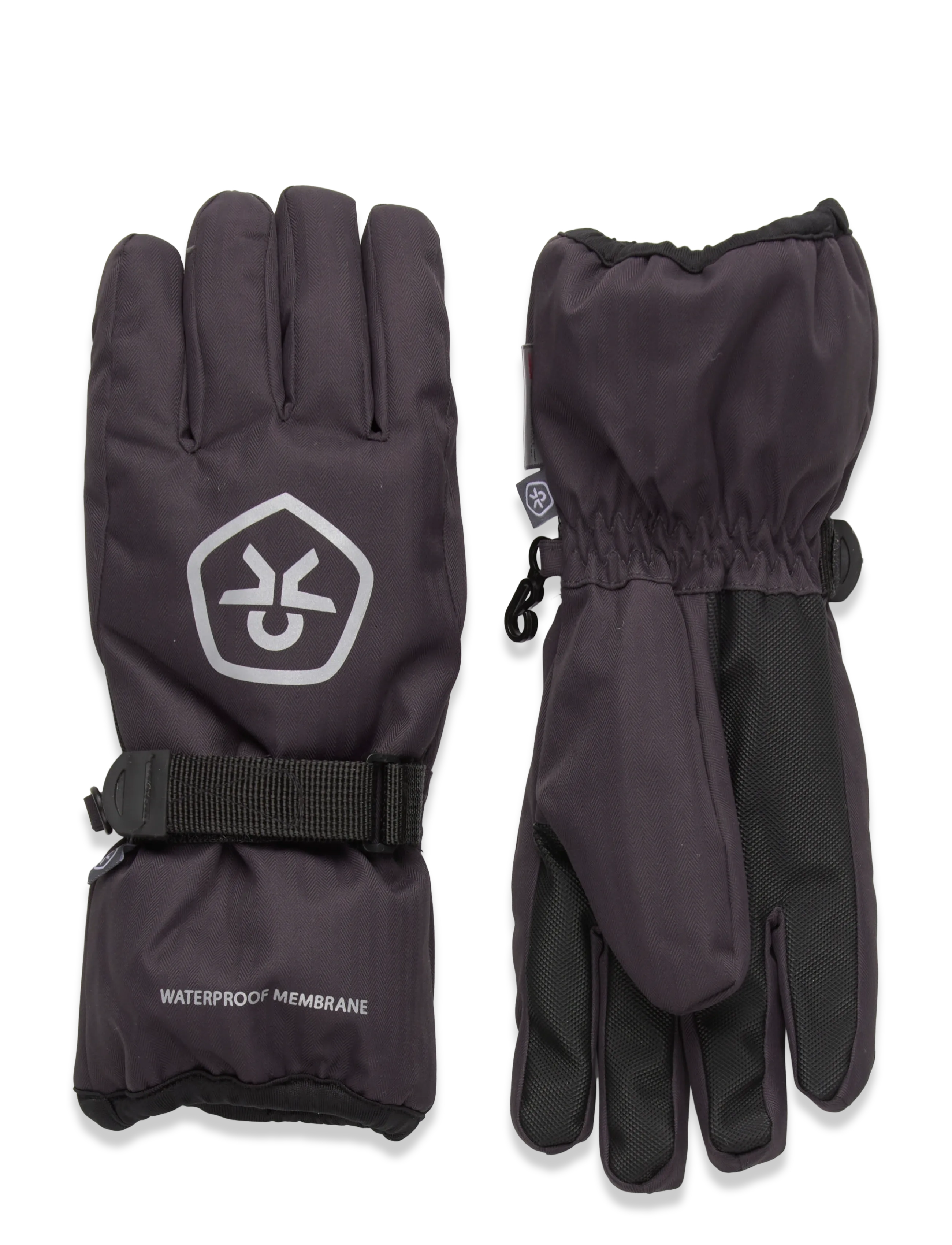 Color Kids Gloves - Waterproof, 12/14Y, Grey, Handsker & Luffer > Handsker, Børn