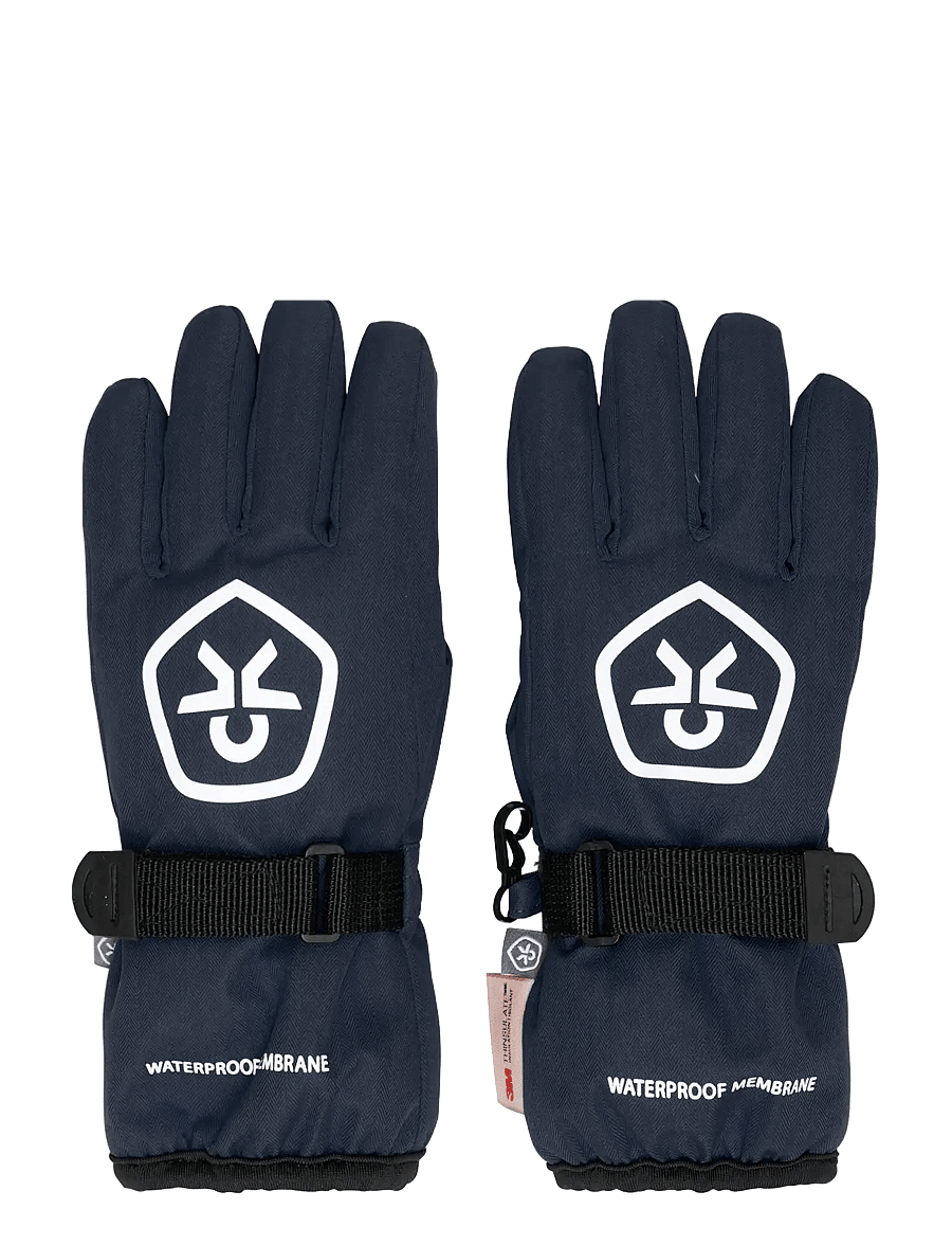 Color Kids - Gloves - Waterproof - vinteraccessoarer - total eclipse - 1