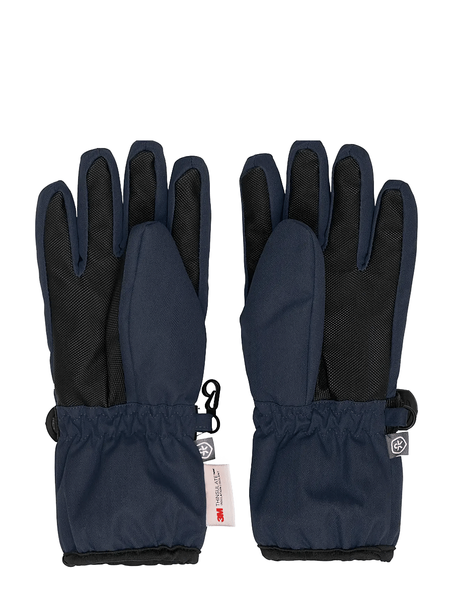 Color Kids - Gloves - Waterproof - vinteraccessoarer - total eclipse - 2