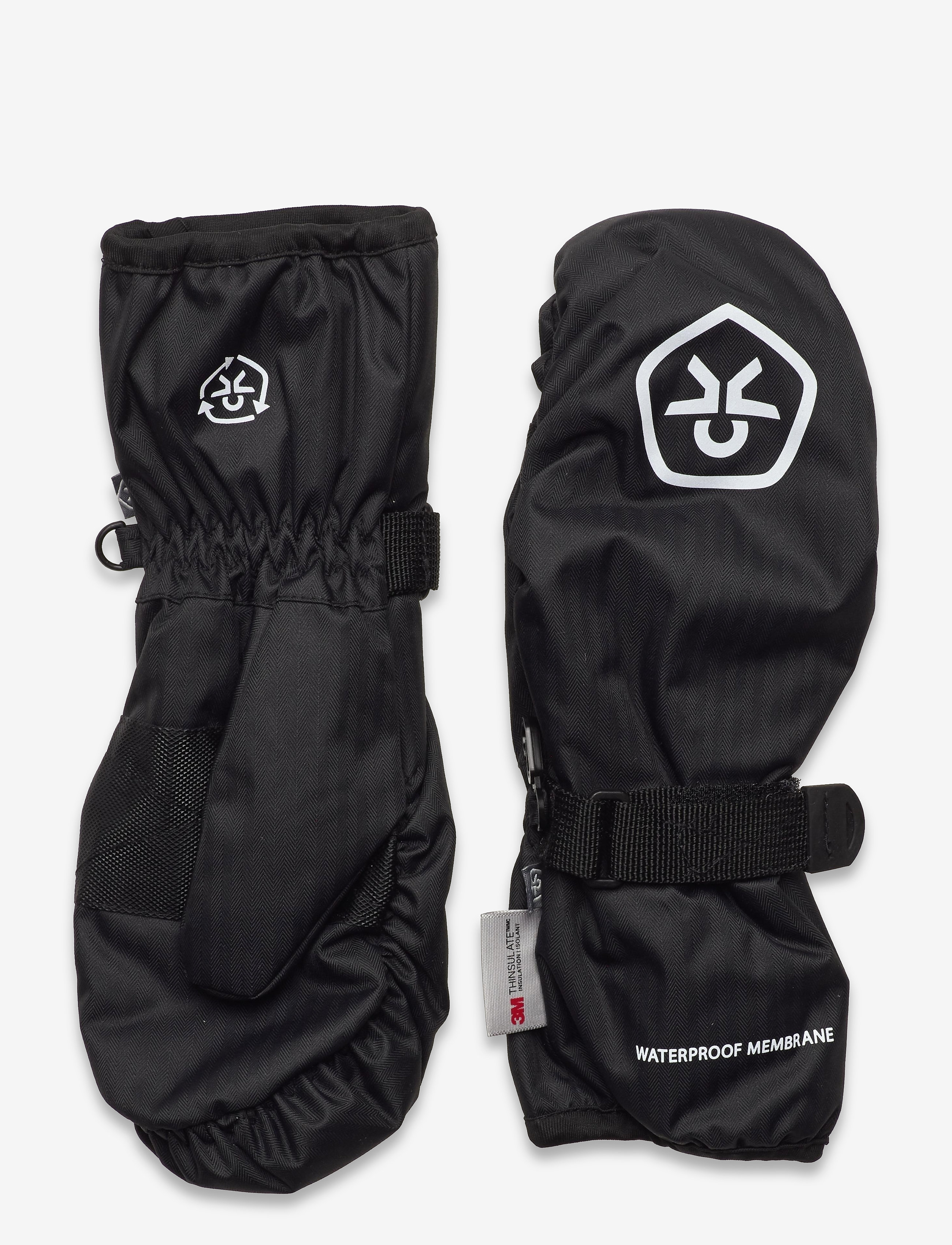 Color Kids Mittens-Waterproof, 140-152, Black, Handsker & Luffer > Handsker, Børn