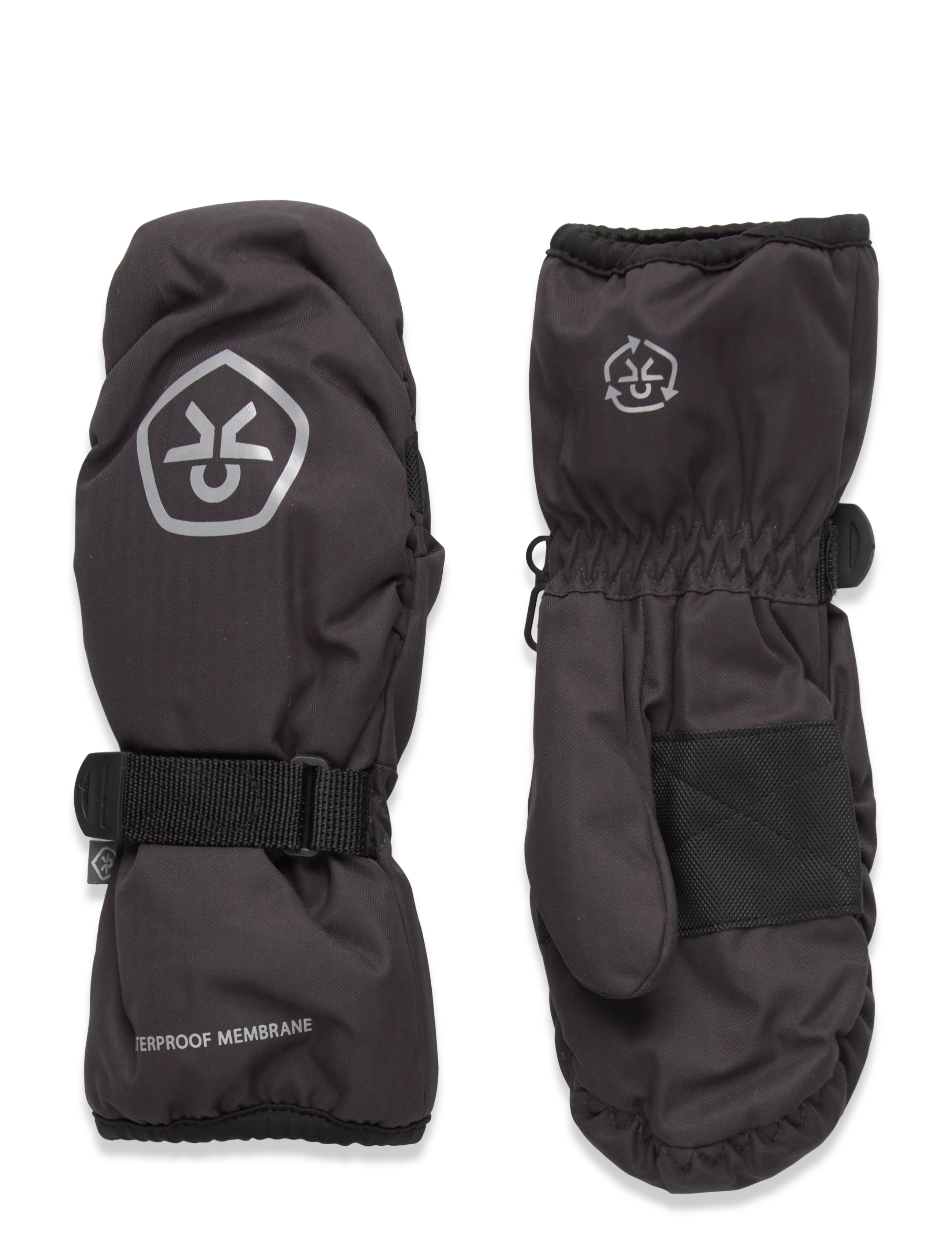 Color Kids Mittens-Waterproof - Accessoarer - PHANTOM / grey