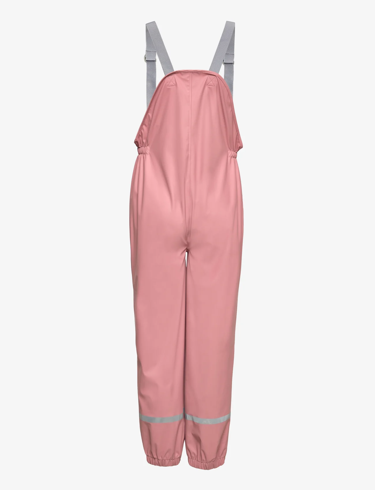 Color Kids - Pants PU - W. Suspender - spodnie przeciwdeszczowe - ash rose - 1